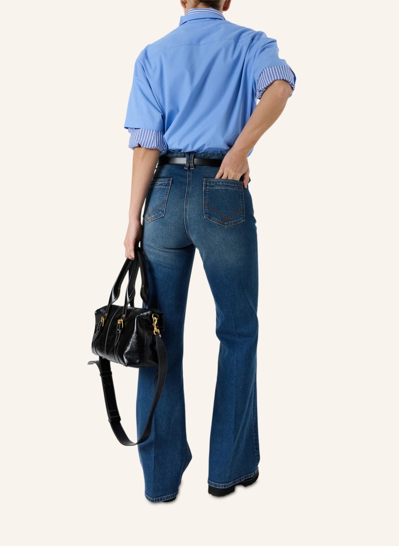 GERARD DAREL Bluse CHAYNA: BLAU