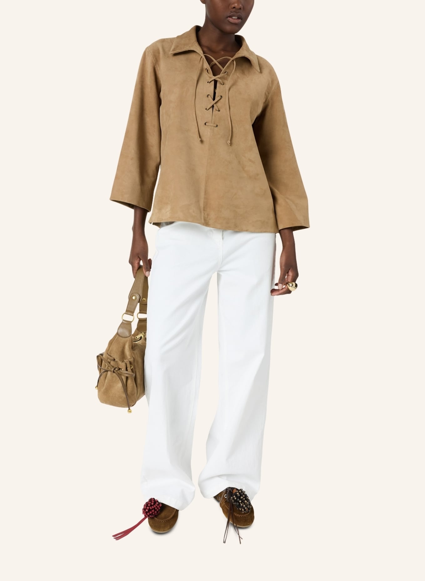 GERARD DAREL Bluse TILYA: BEIGE