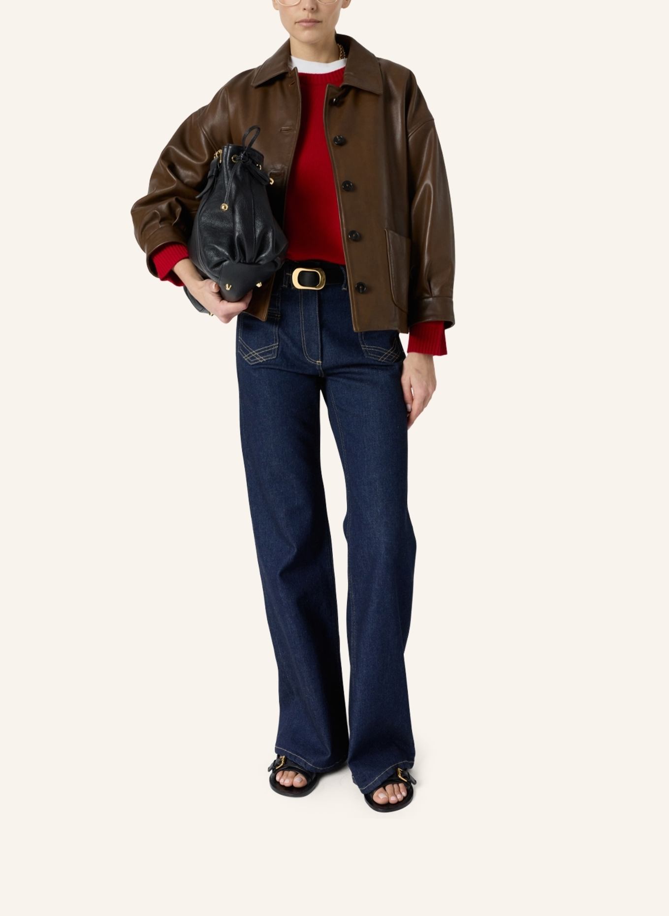 GERARD DAREL Jacke TINAE: BRAUN