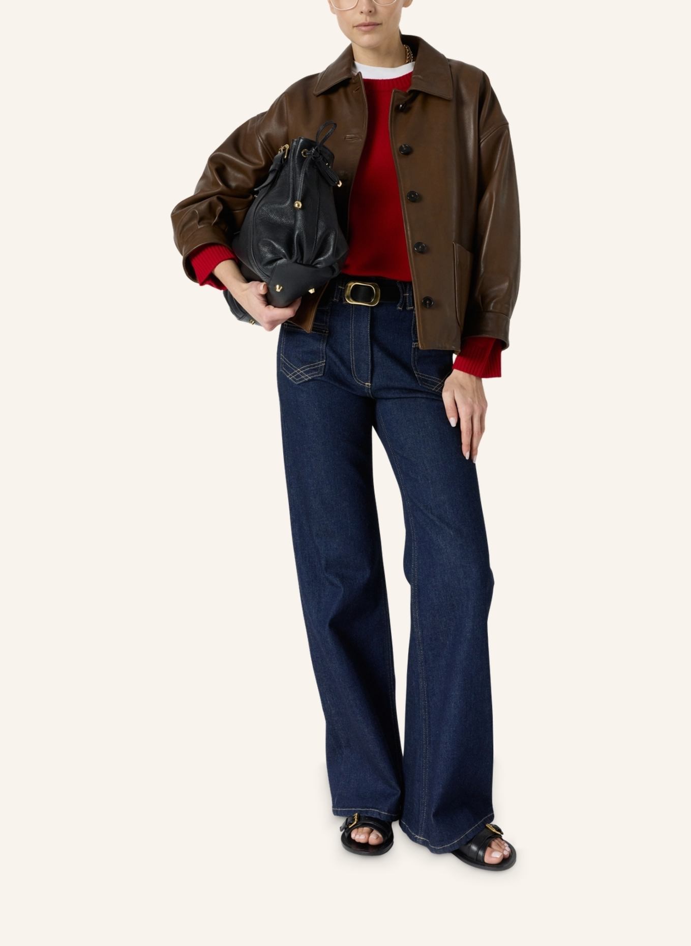 GERARD DAREL Jacke TINAE: BRAUN