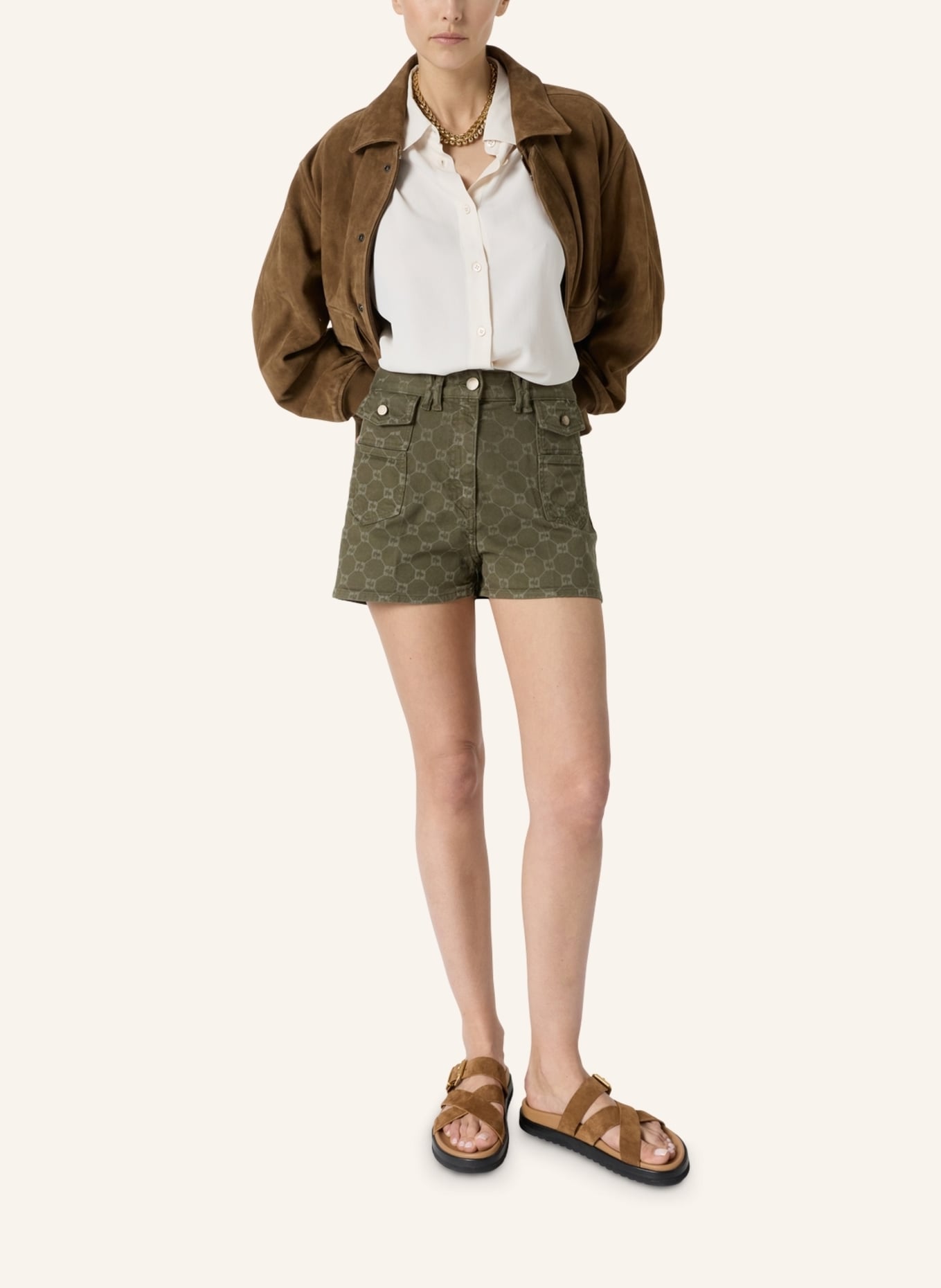 GERARD DAREL Shorts AUBRY: KHAKI
