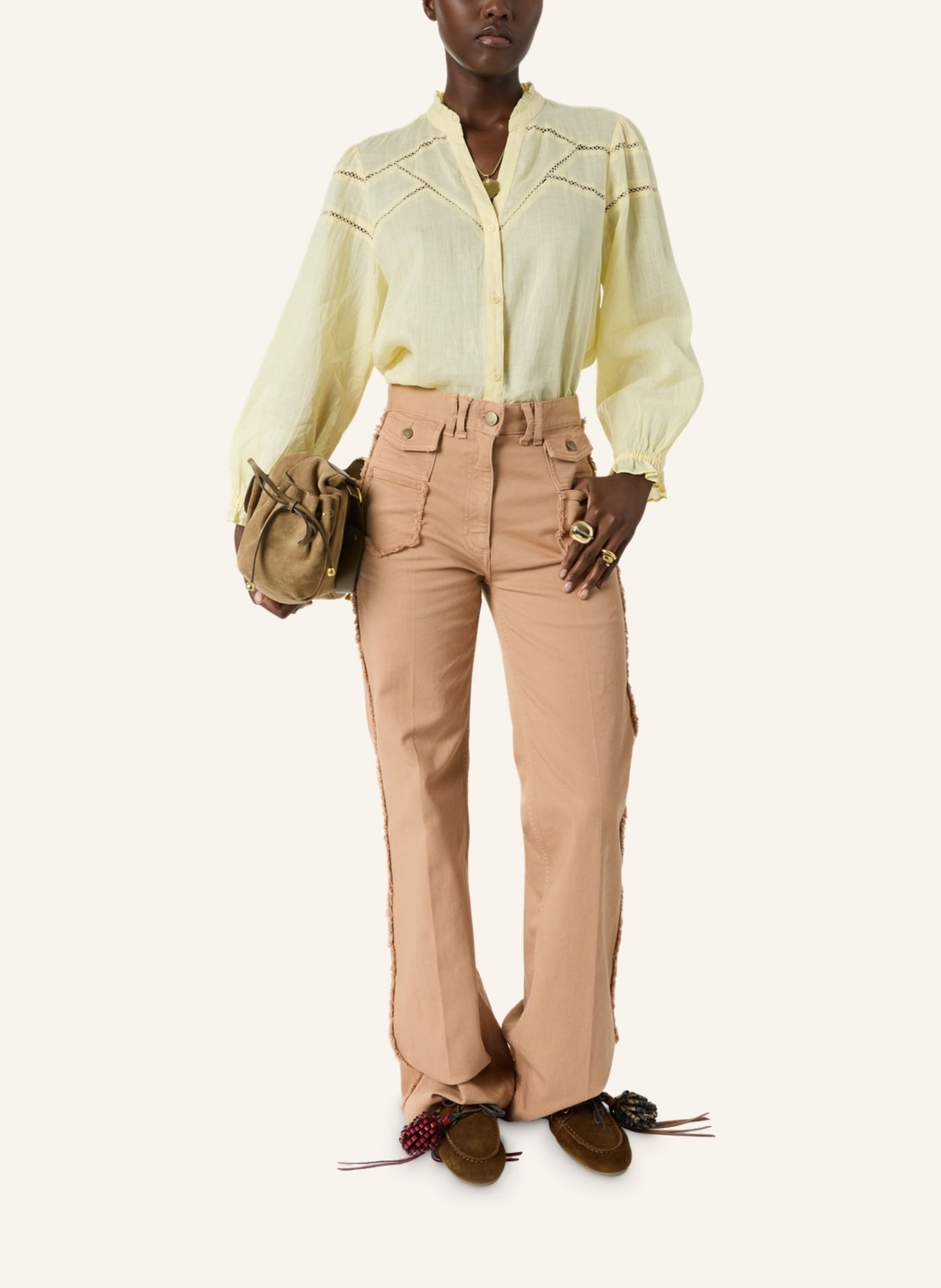 GERARD DAREL Bluse CRISTEL: GELB