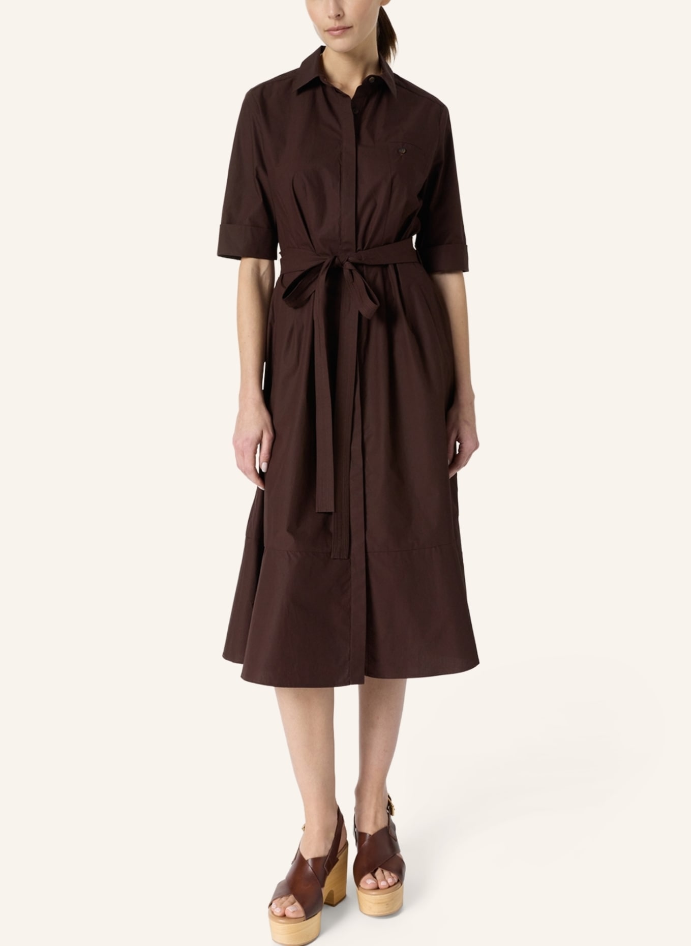 GERARD DAREL Kleid RANA: BRAUN