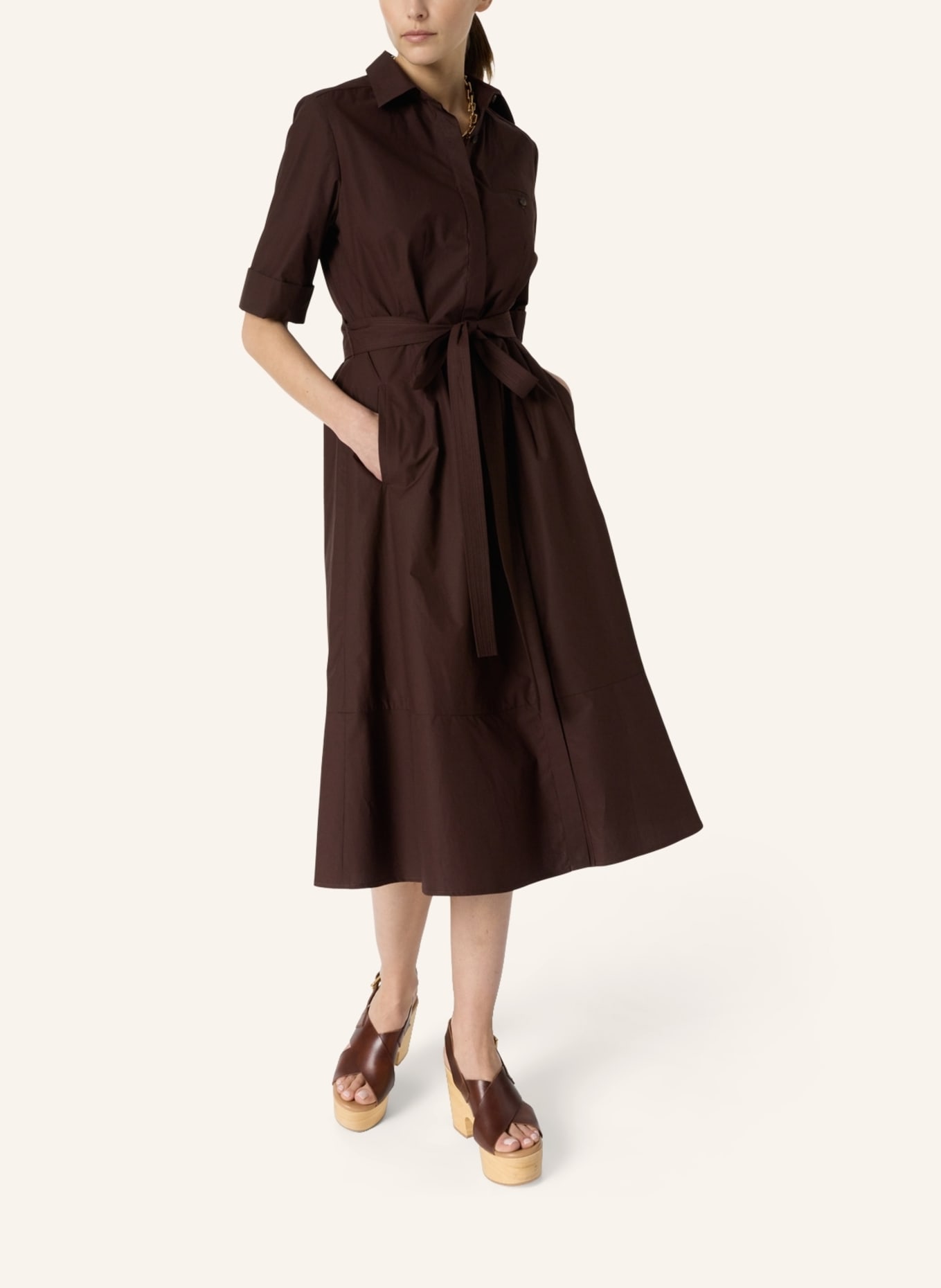 GERARD DAREL Kleid RANA: BRAUN
