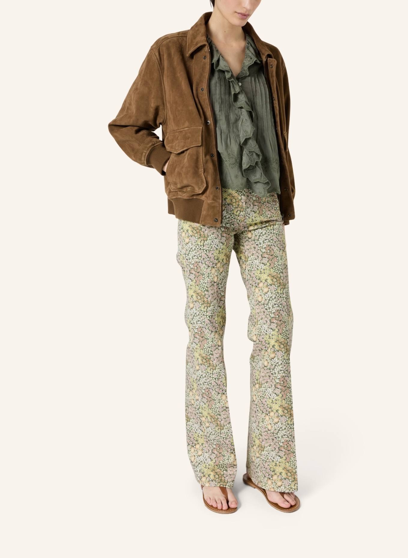 GERARD DAREL Bluse CEYLIA: KHAKI