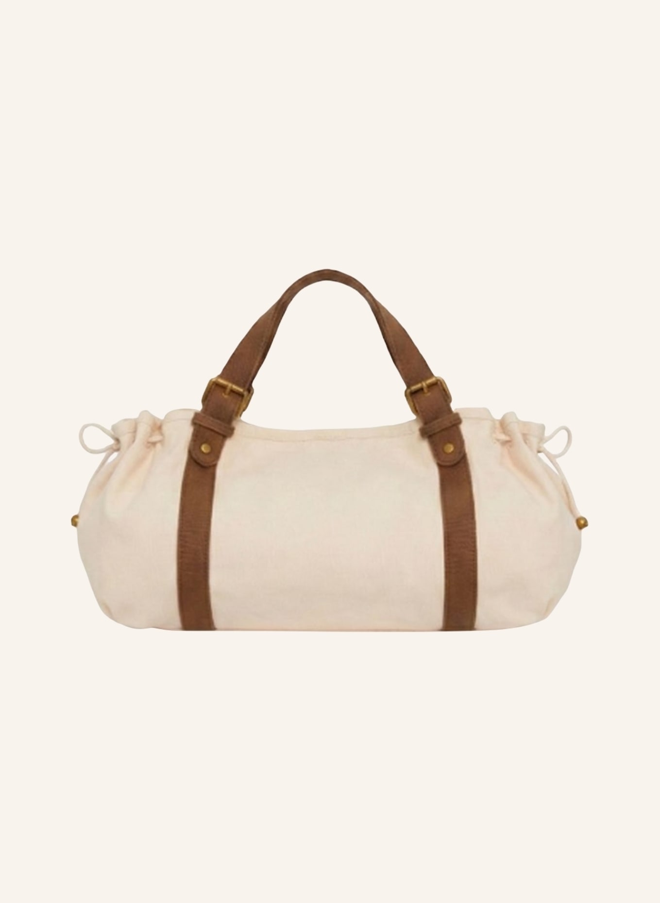 GERARD DAREL Tasche 24H: ECRU/BROWN