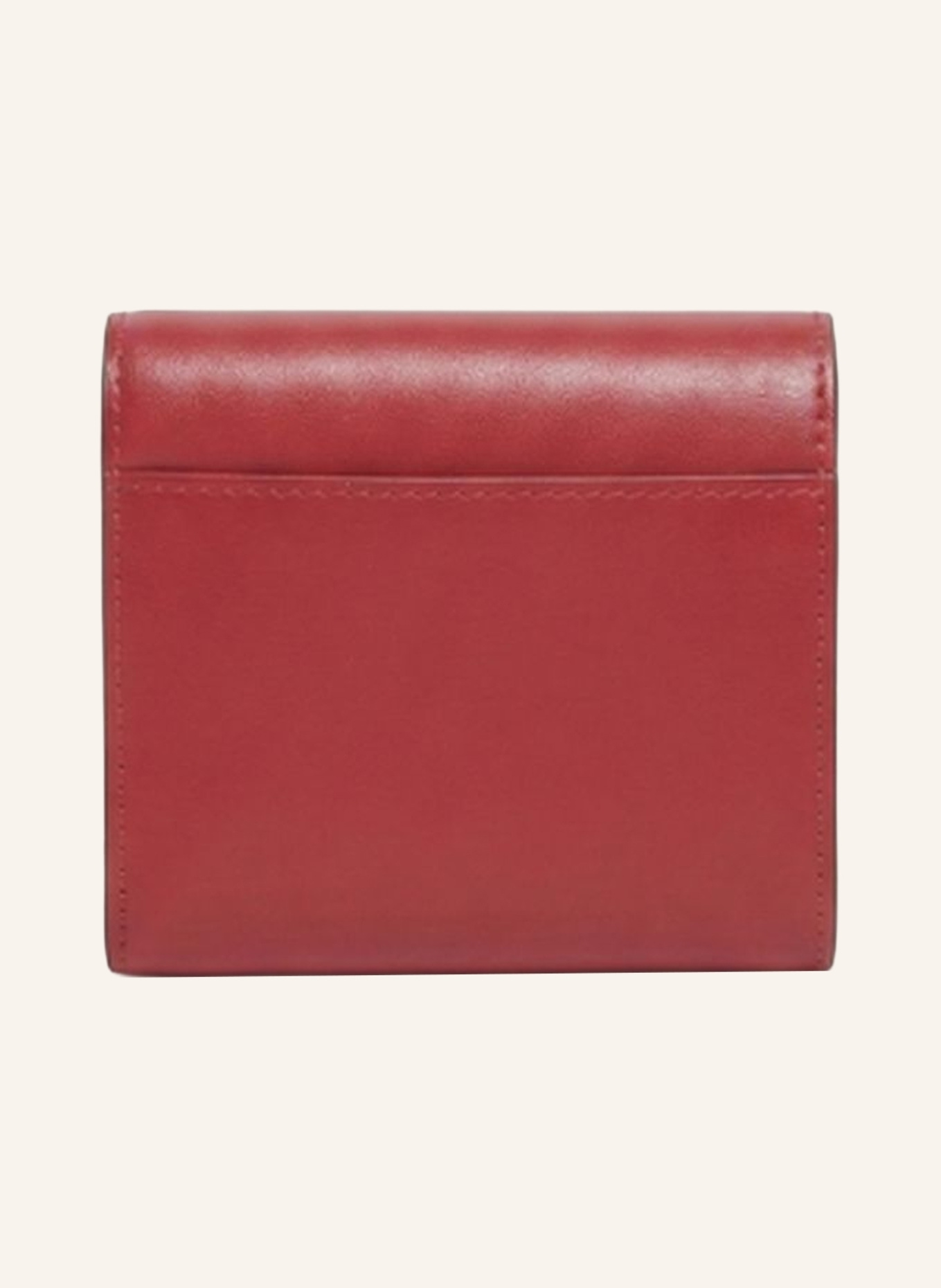 GERARD DAREL Kleinlederwaren MINI WALLET: ROT