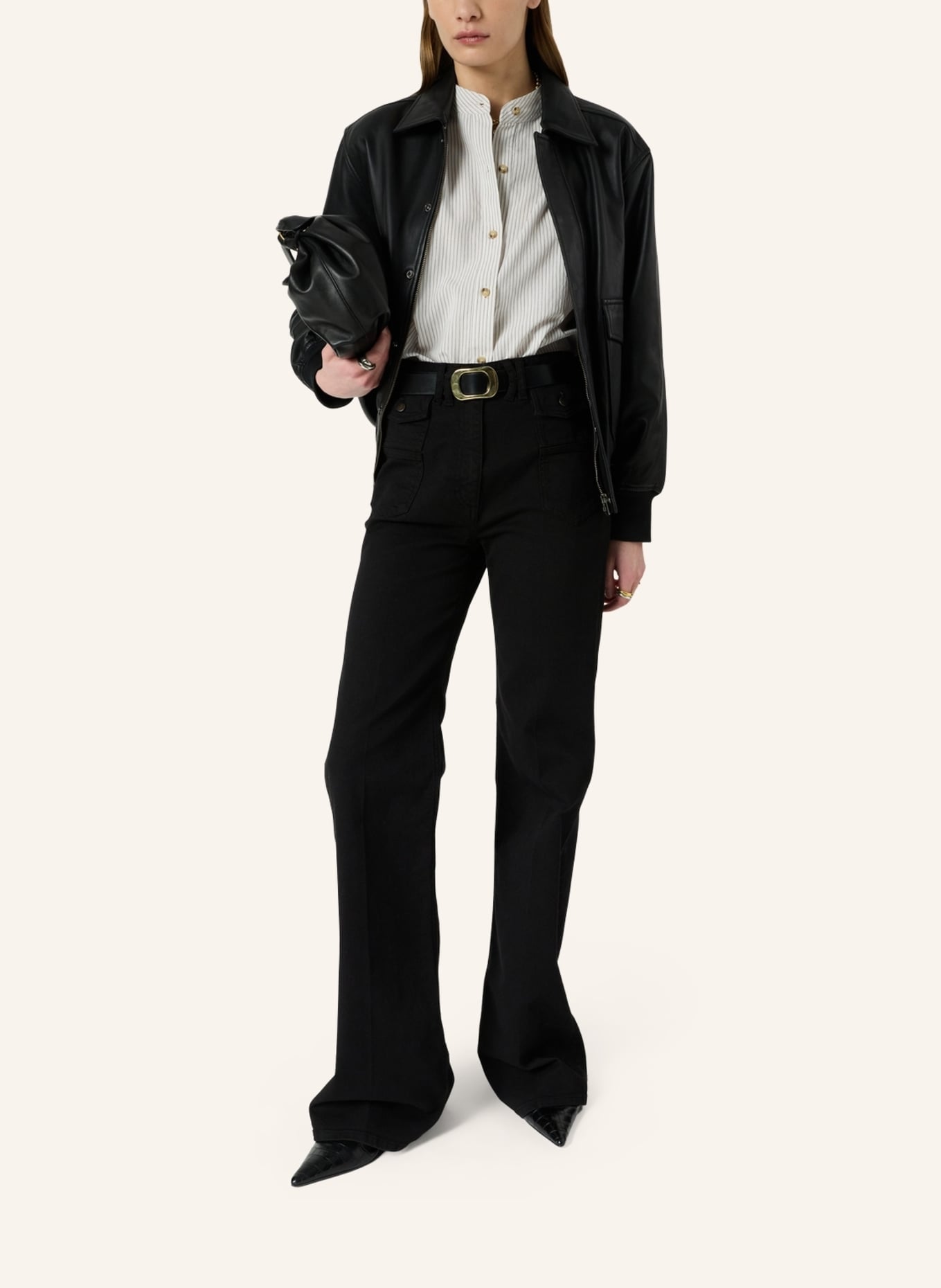 GERARD DAREL Bluse CALIXTE: ECRU