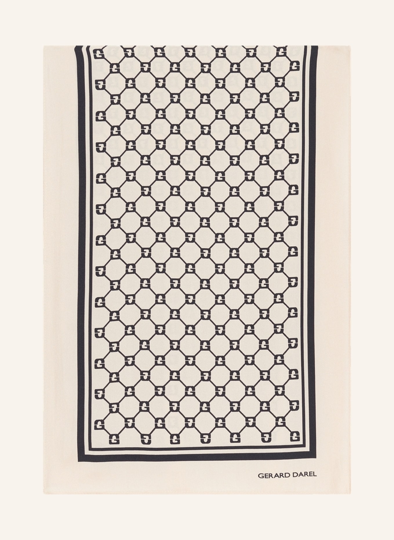 GERARD DAREL Schal DANAE: SCHWARZ