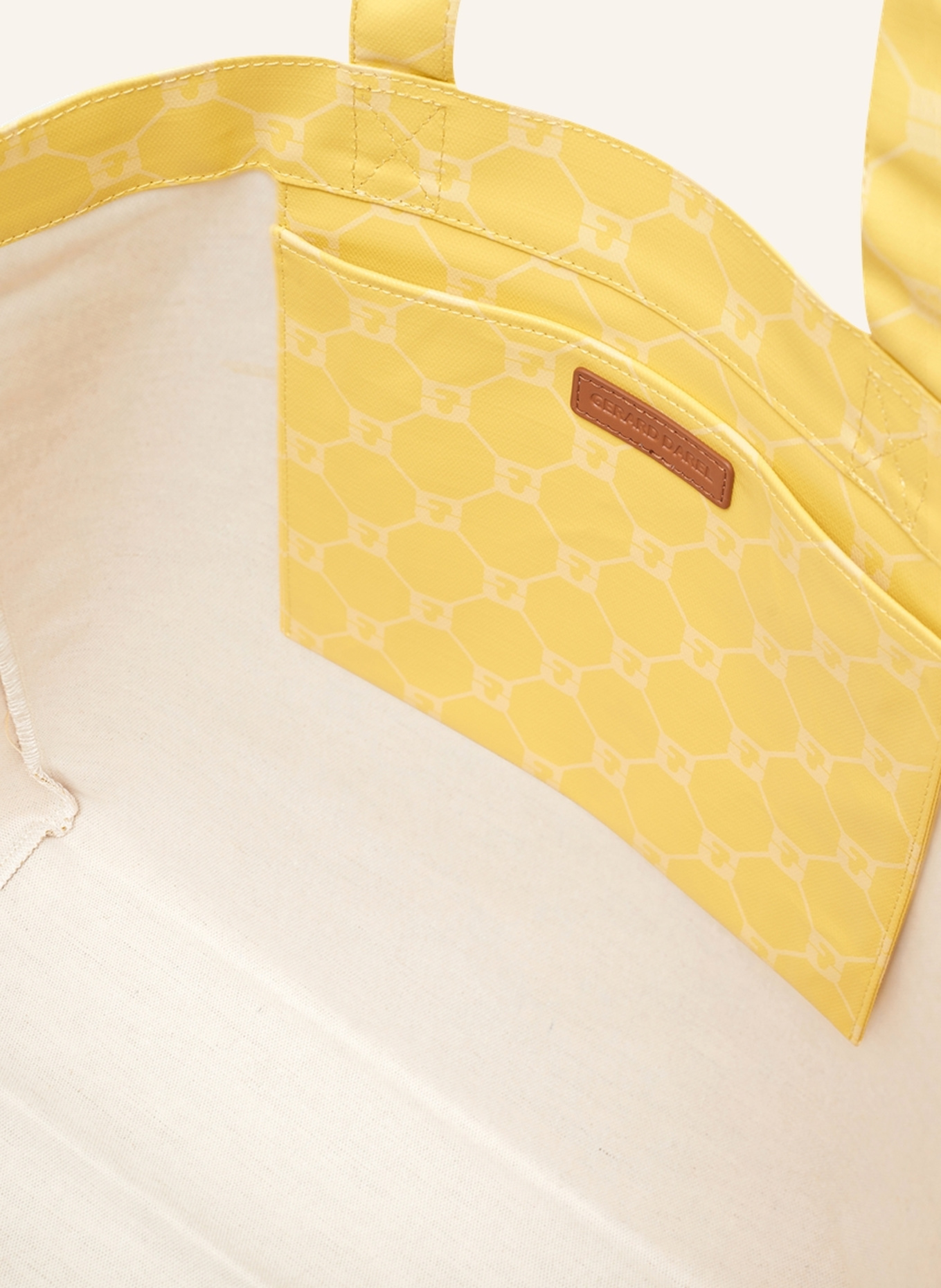 GERARD DAREL Tasche LOLA: LEMON/VANILLA