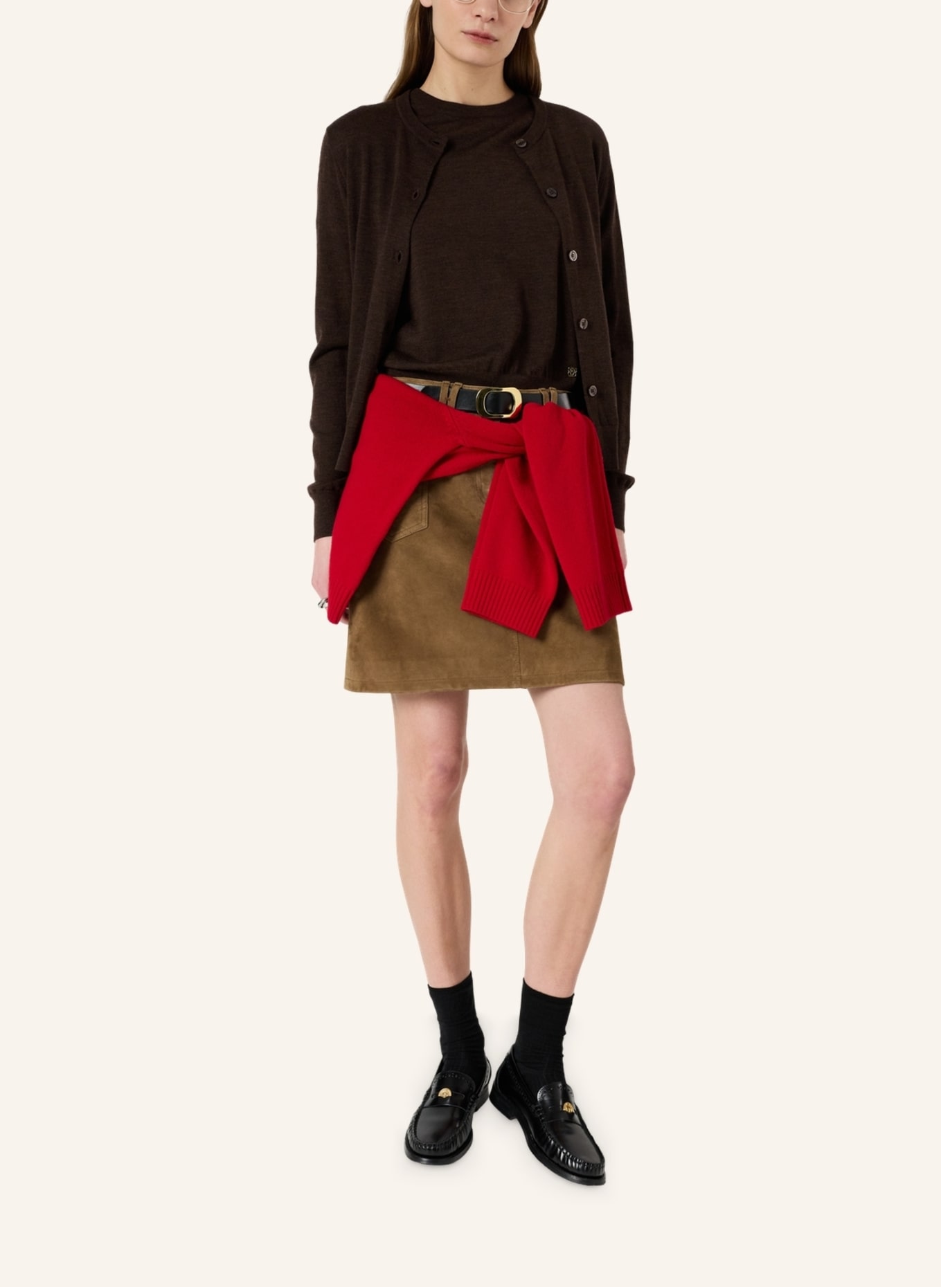 GERARD DAREL Strickjacke ESTELLE: BRAUN