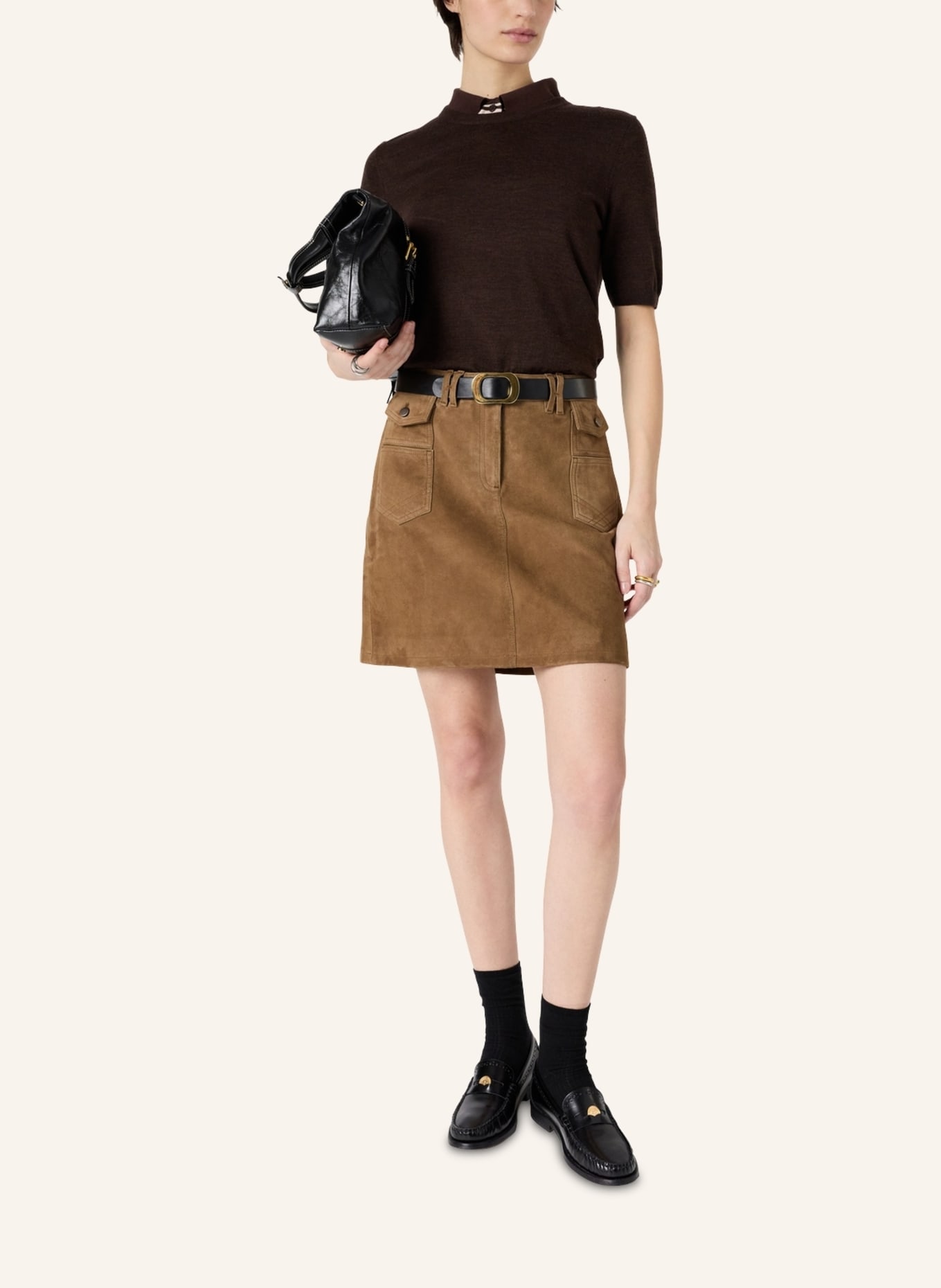 GERARD DAREL Pullover ELSA: BRAUN