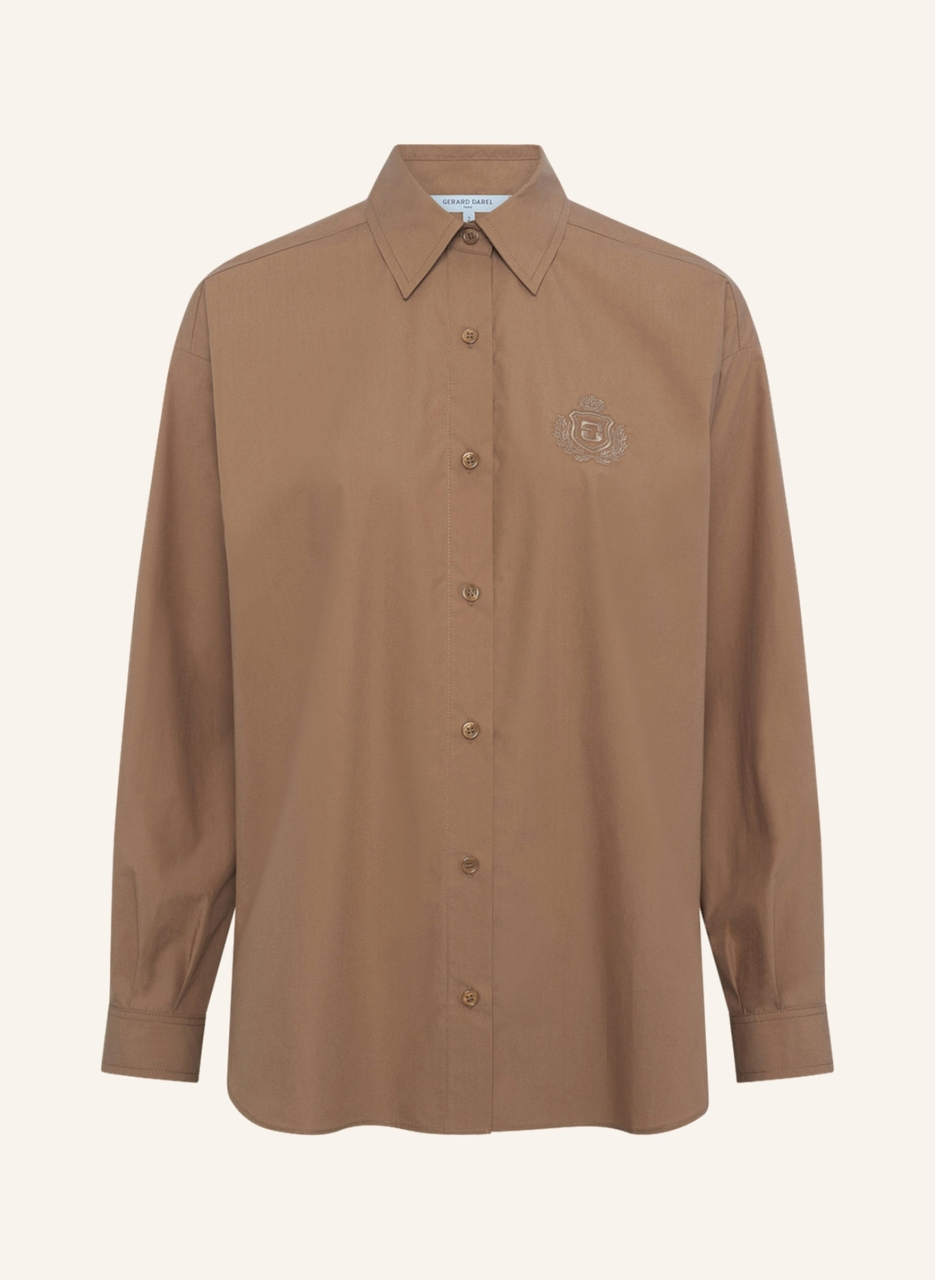 GERARD DAREL Bluse CHRINA: BRAUN