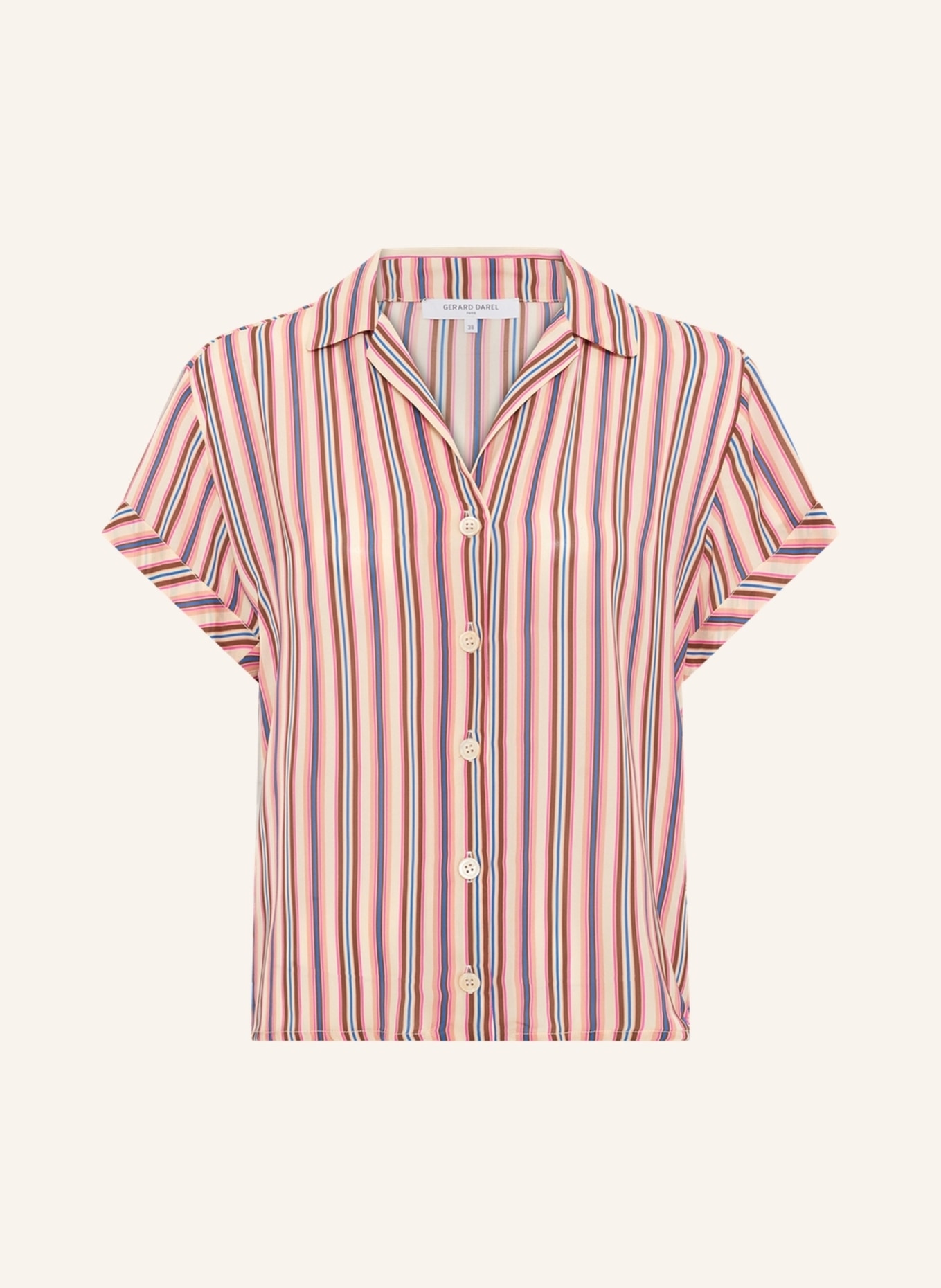 GERARD DAREL Bluse CINDYA: NUDE