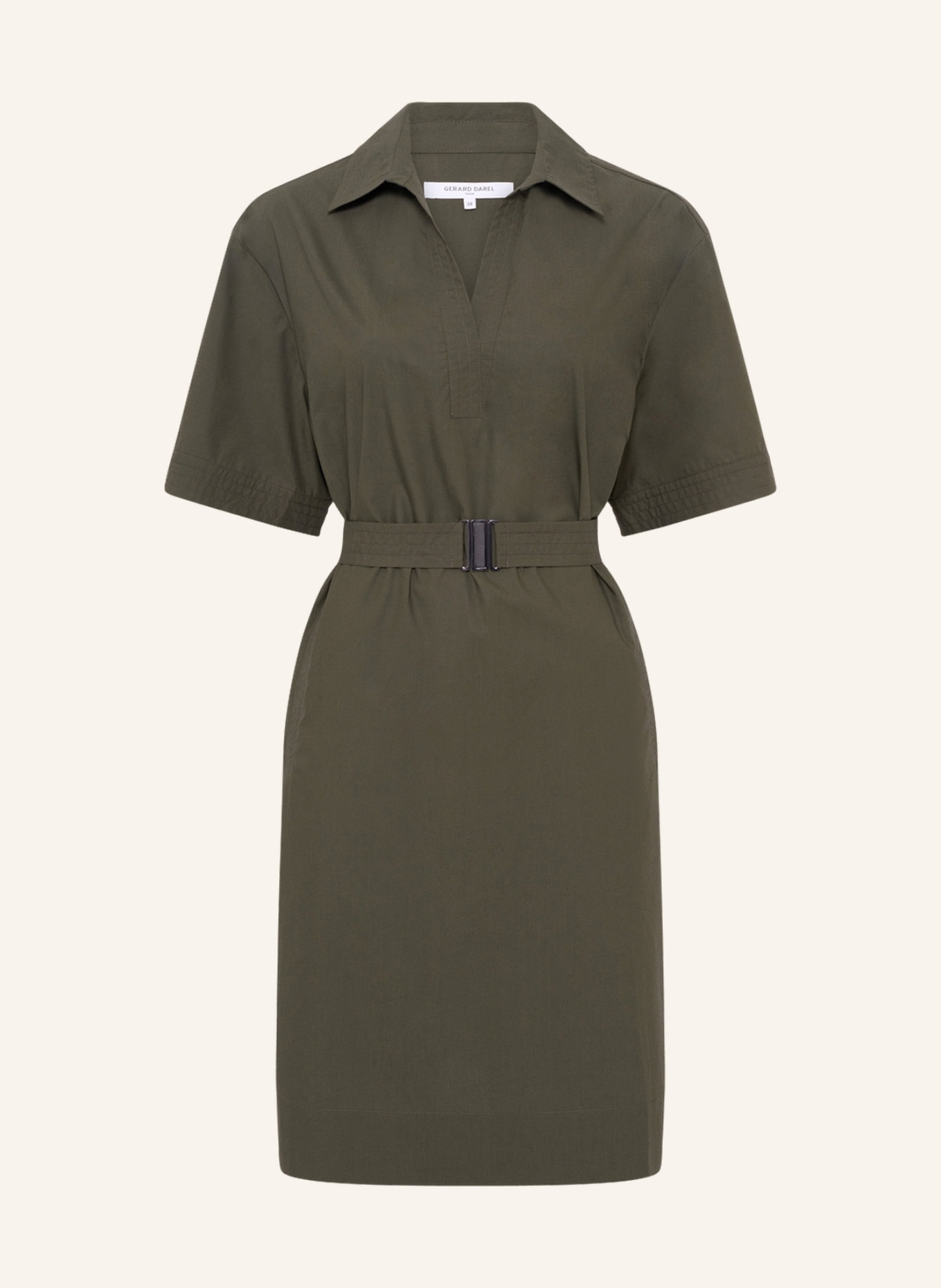GERARD DAREL Kleid RIZLENE: KHAKI