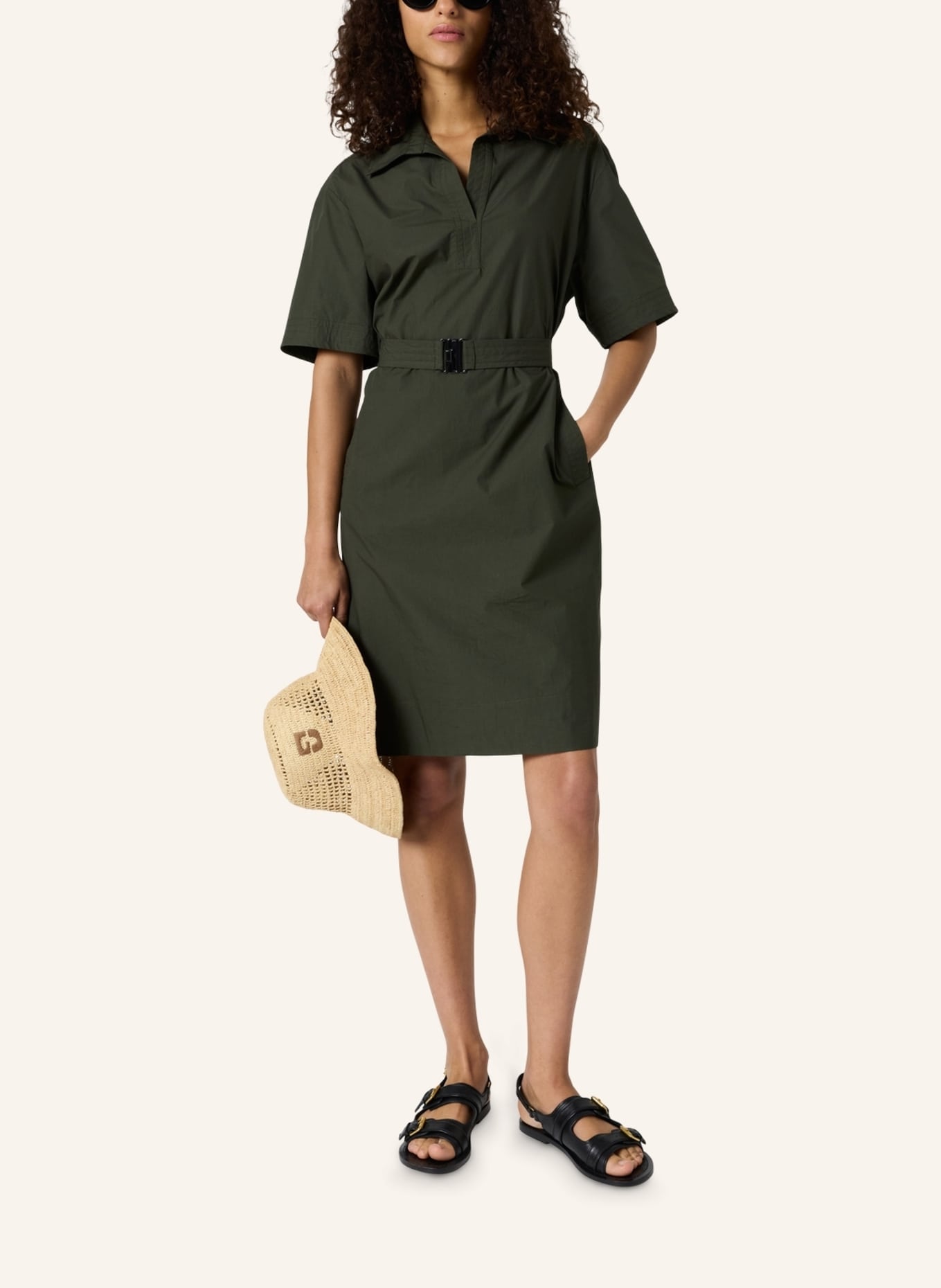 GERARD DAREL Kleid RIZLENE: KHAKI