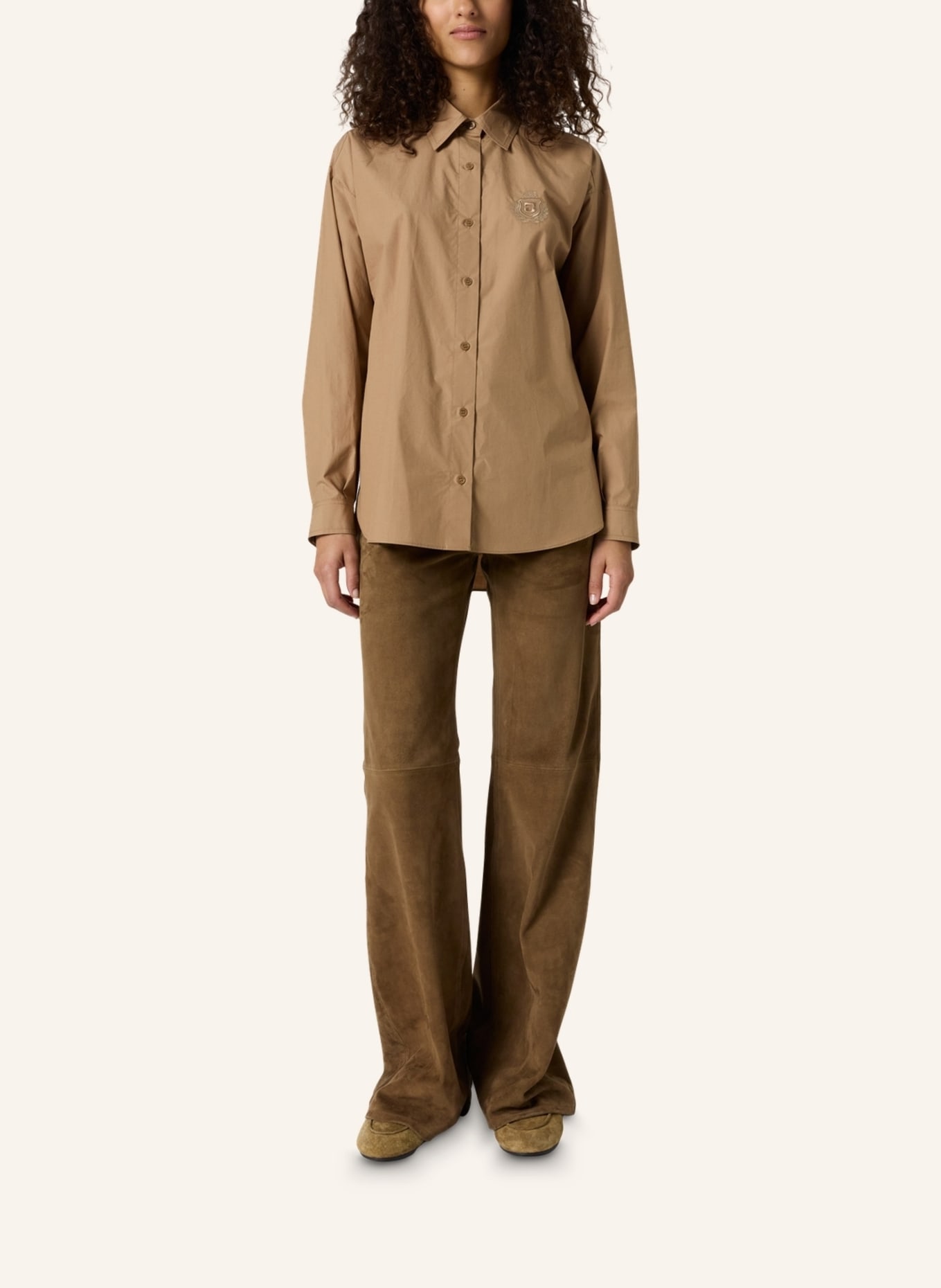 GERARD DAREL Bluse CHRINA: BRAUN