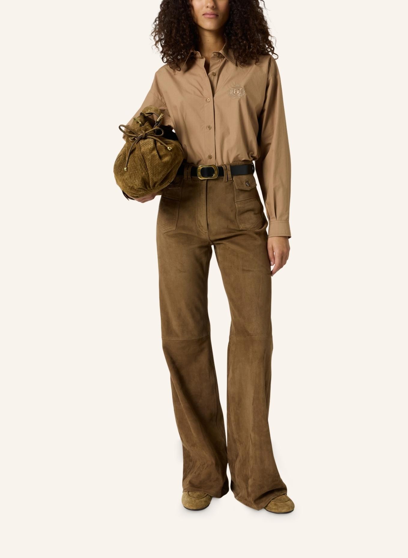 GERARD DAREL Bluse CHRINA: BRAUN