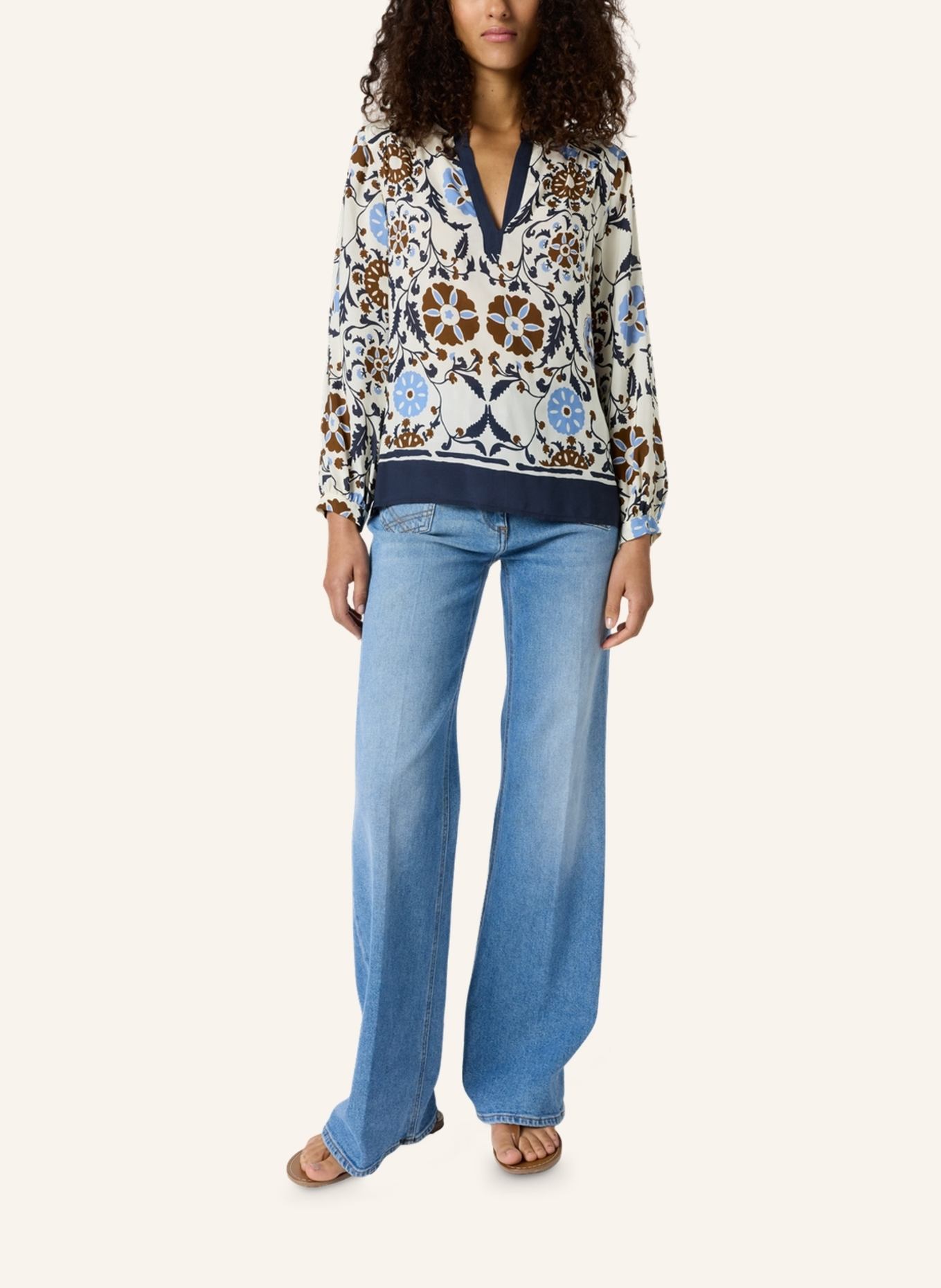 GERARD DAREL Bluse CRYSTELLE: ECRU