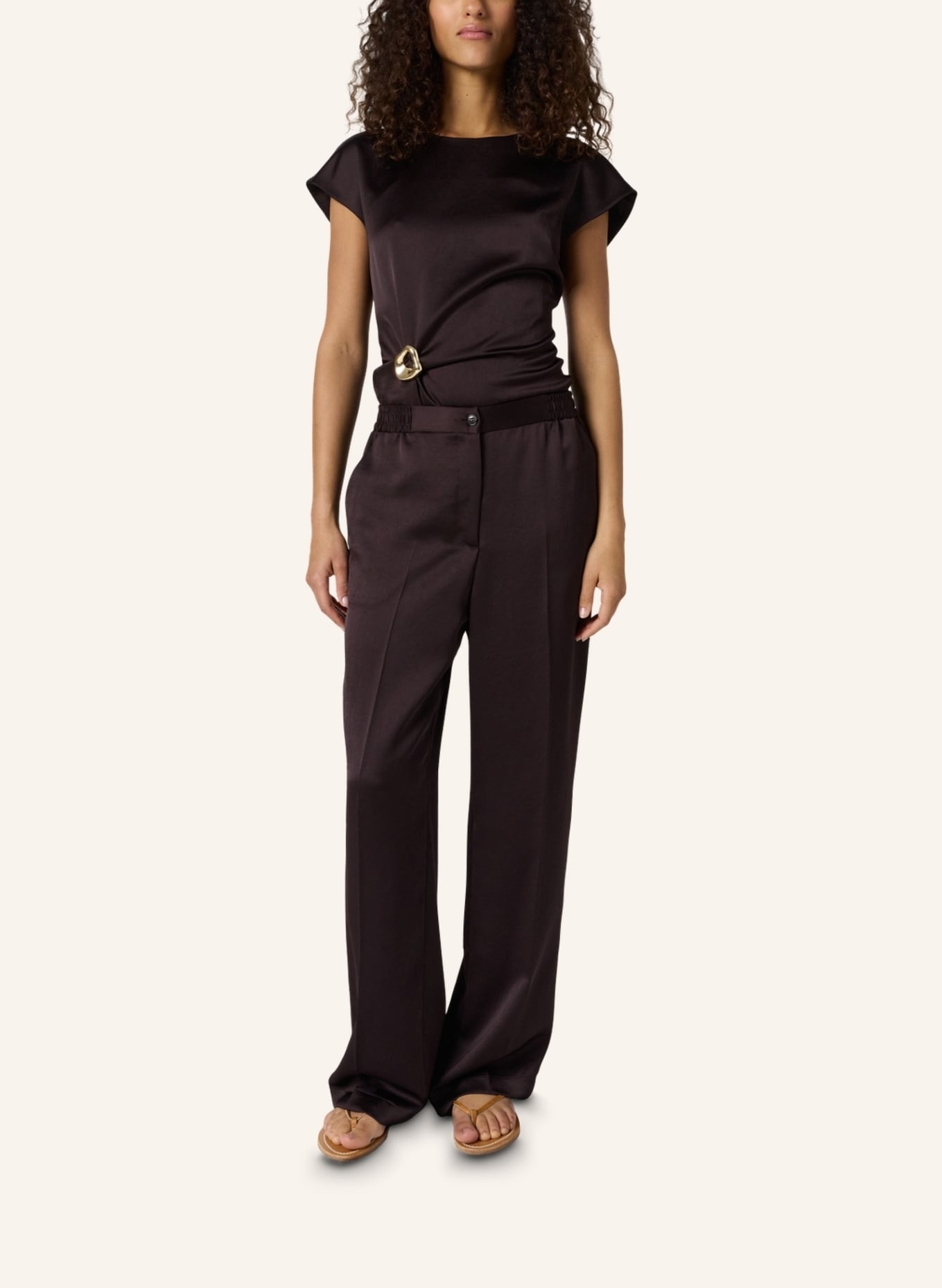 GERARD DAREL Hose AMELYA: HELLBRAUN