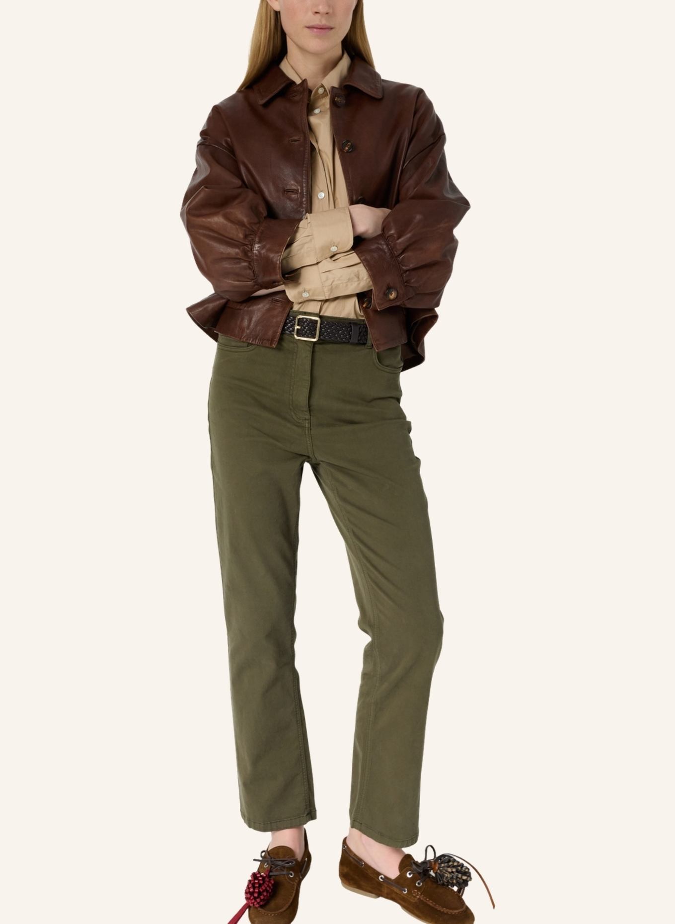GERARD DAREL Jeans ADELA: KHAKI