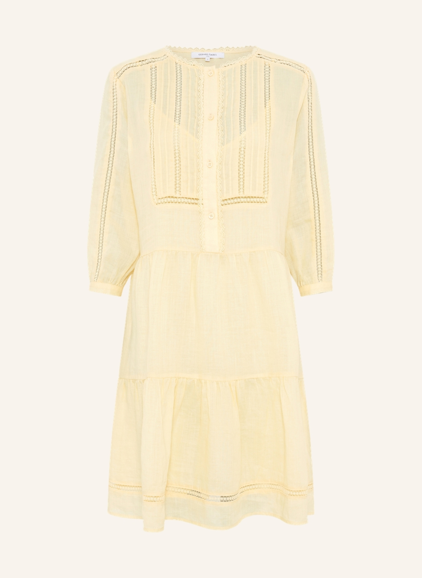 GERARD DAREL Kleid RIANE: GELB