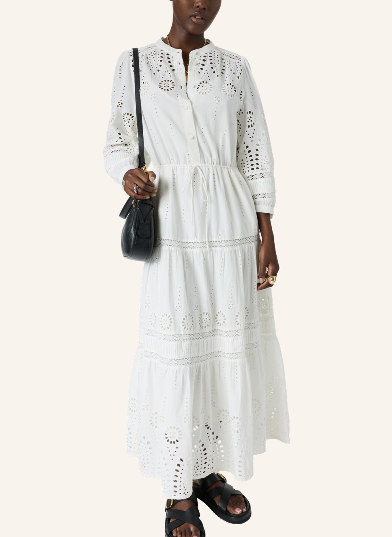 GERARD DAREL Kleid RHONIE: ECRU