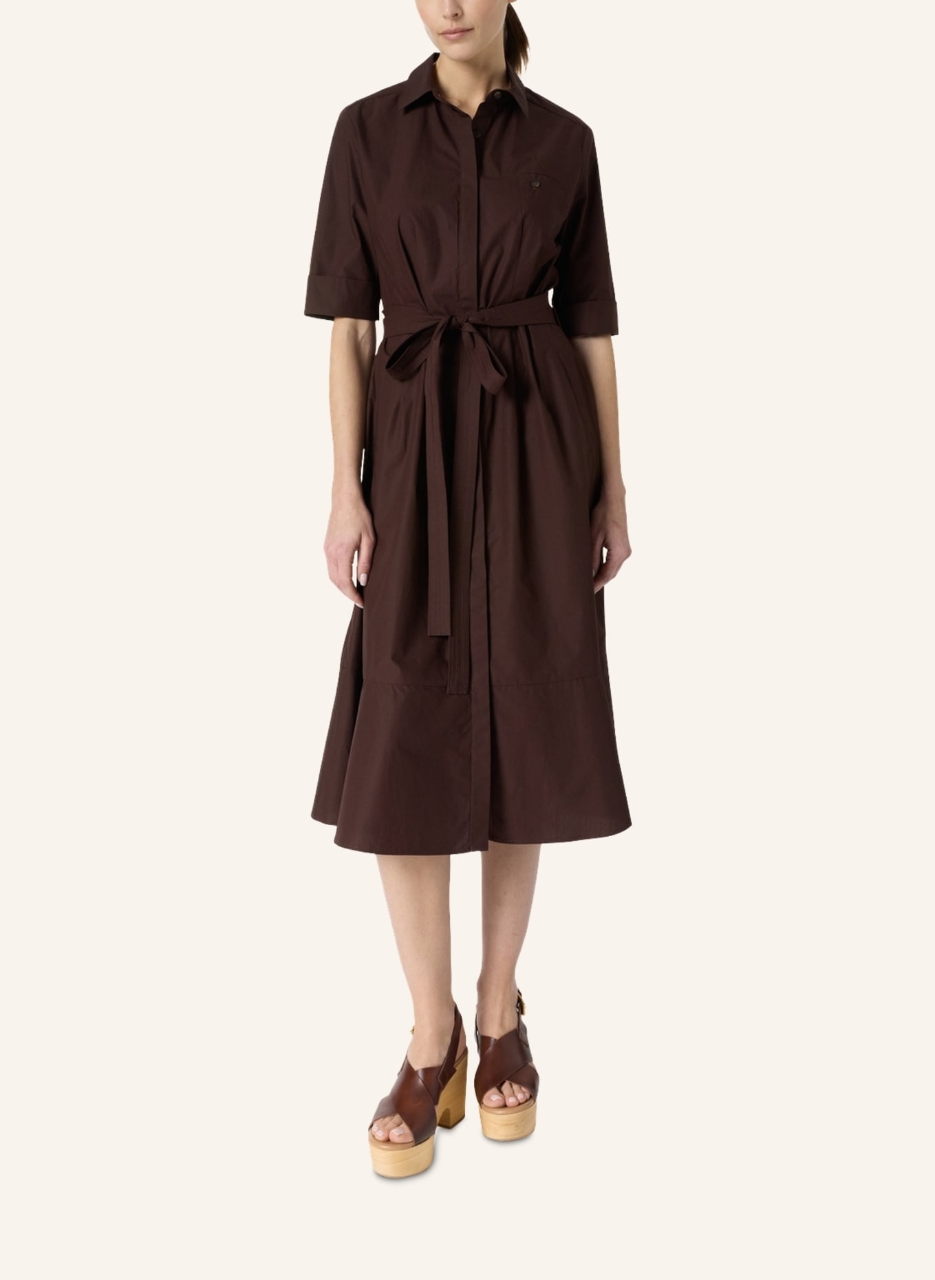GERARD DAREL Kleid RANA: BRAUN