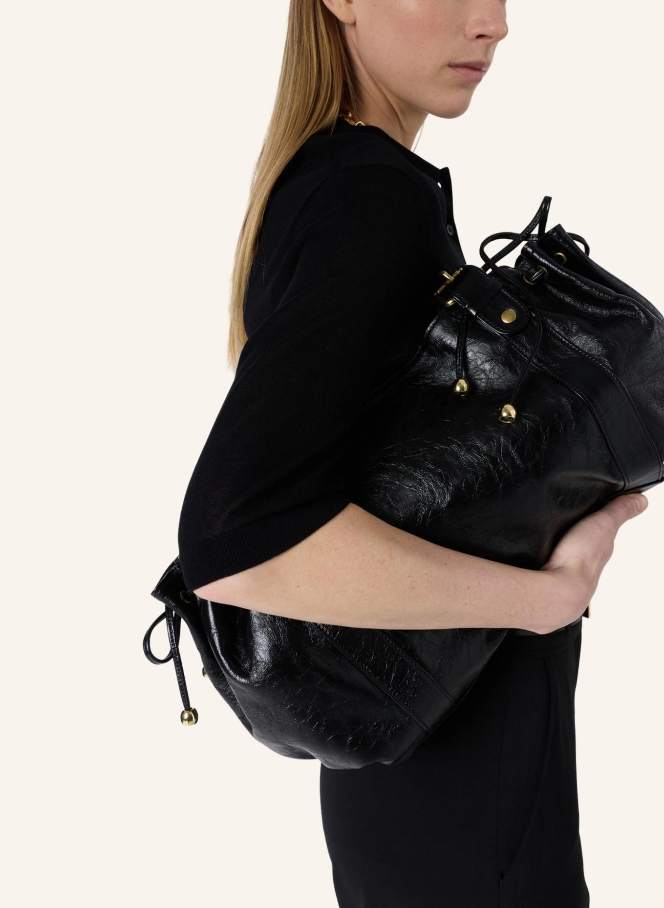 GERARD DAREL Pullover LAIKA: SCHWARZ