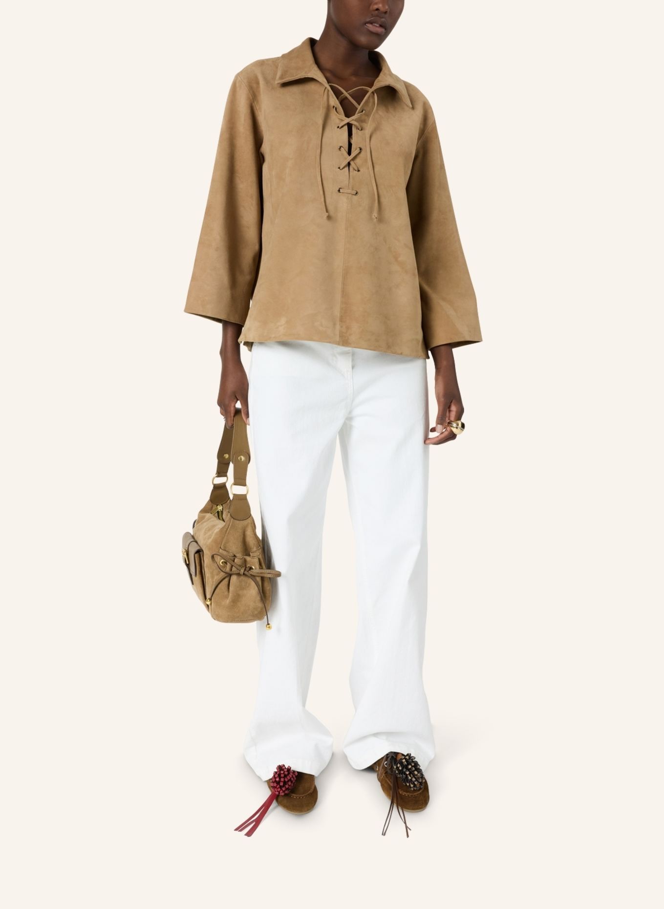 GERARD DAREL Bluse TILYA: BEIGE