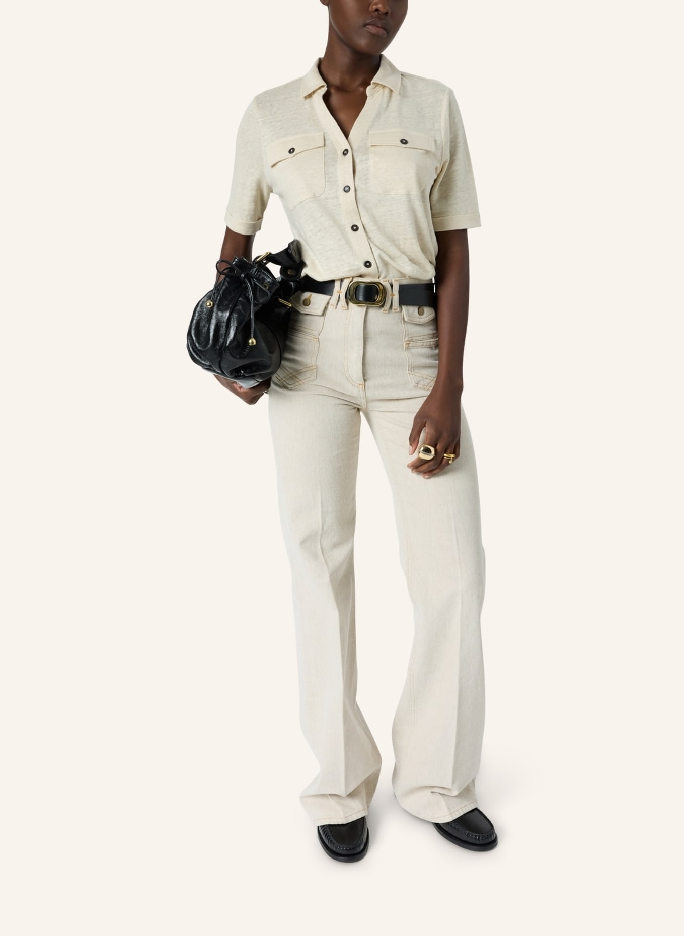 GERARD DAREL T-Shirt MOANA: CREME