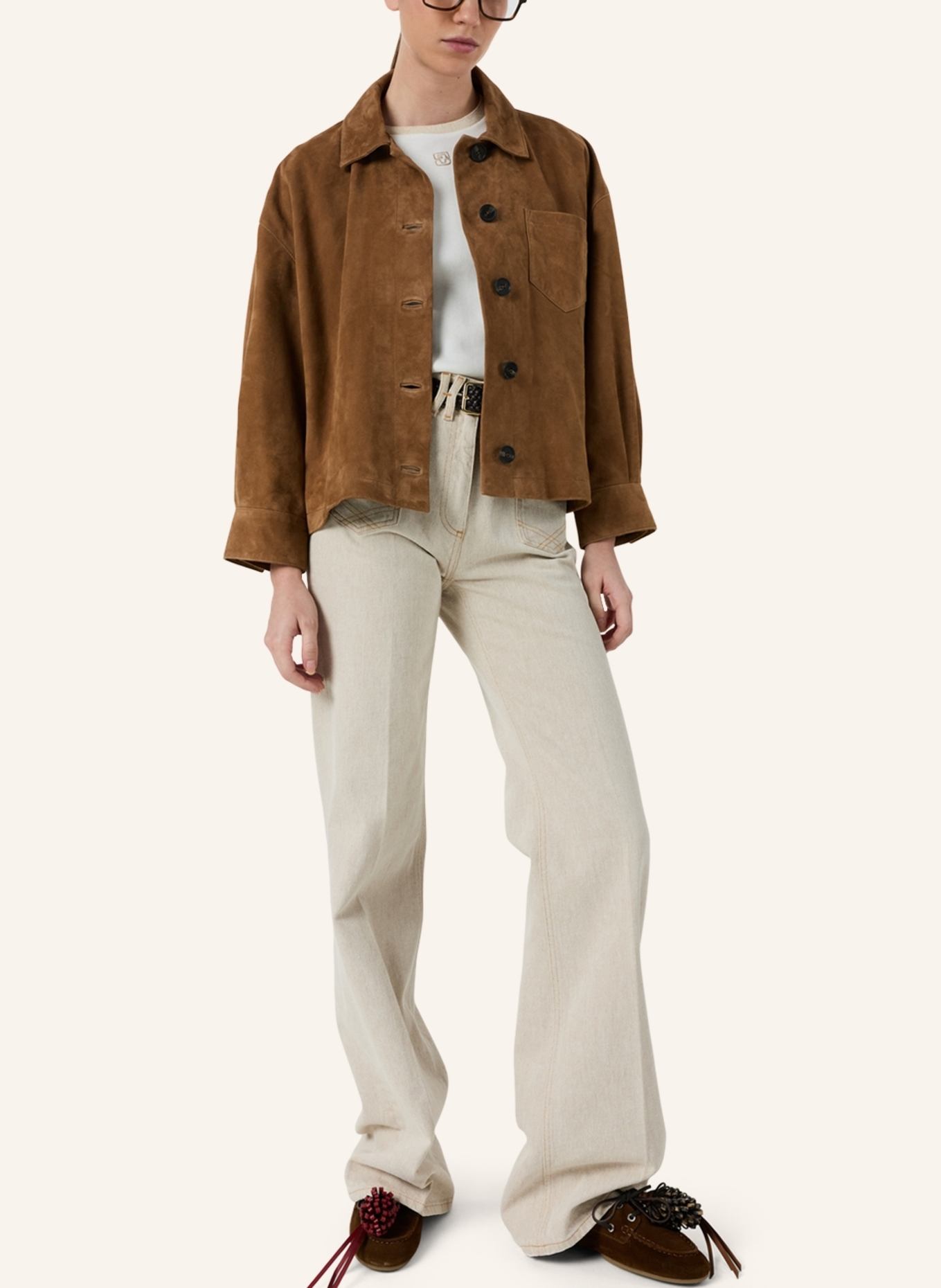 GERARD DAREL Jacke TANAEL: BRAUN