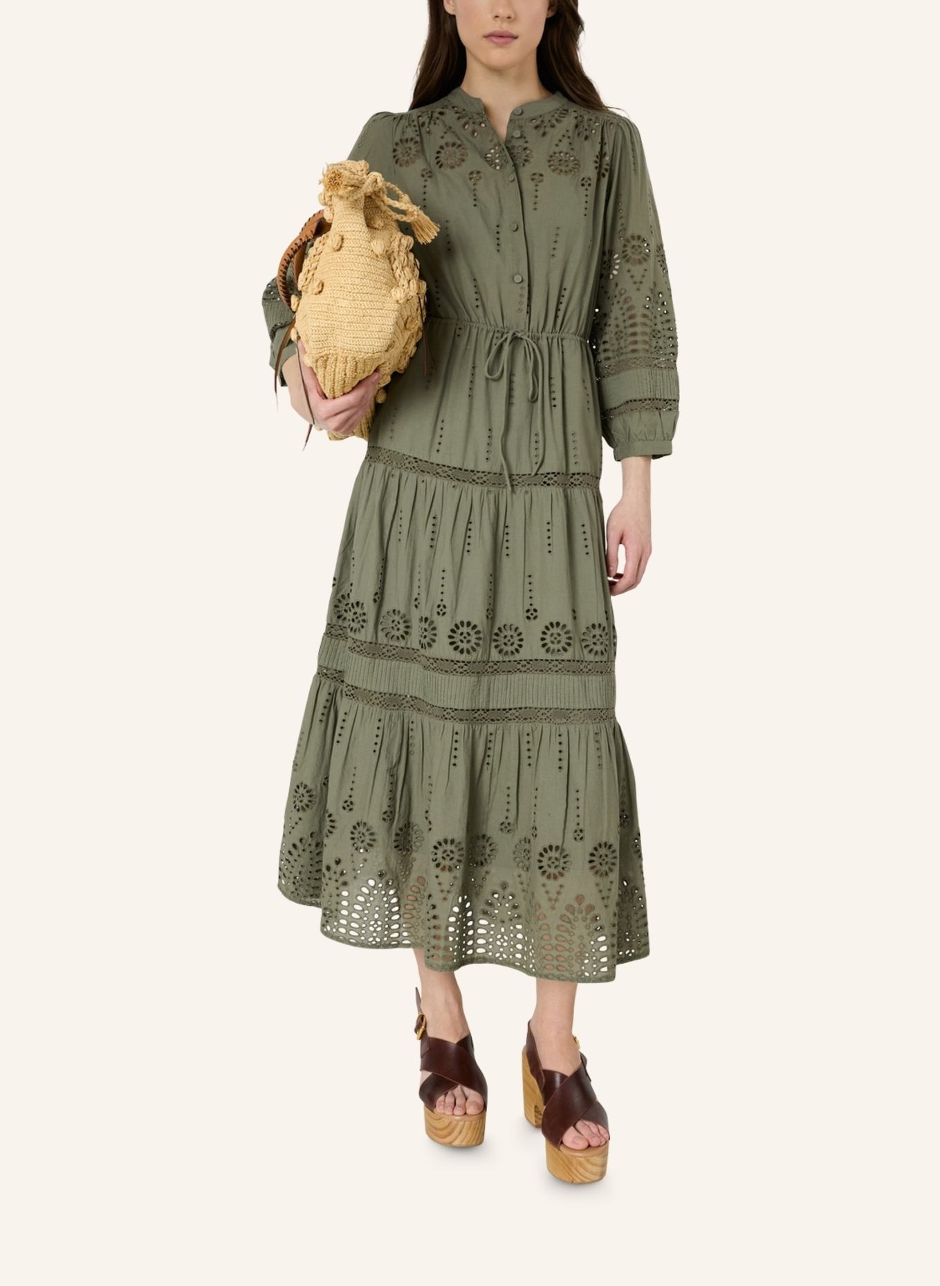 GERARD DAREL Kleid RHONIE: KHAKI