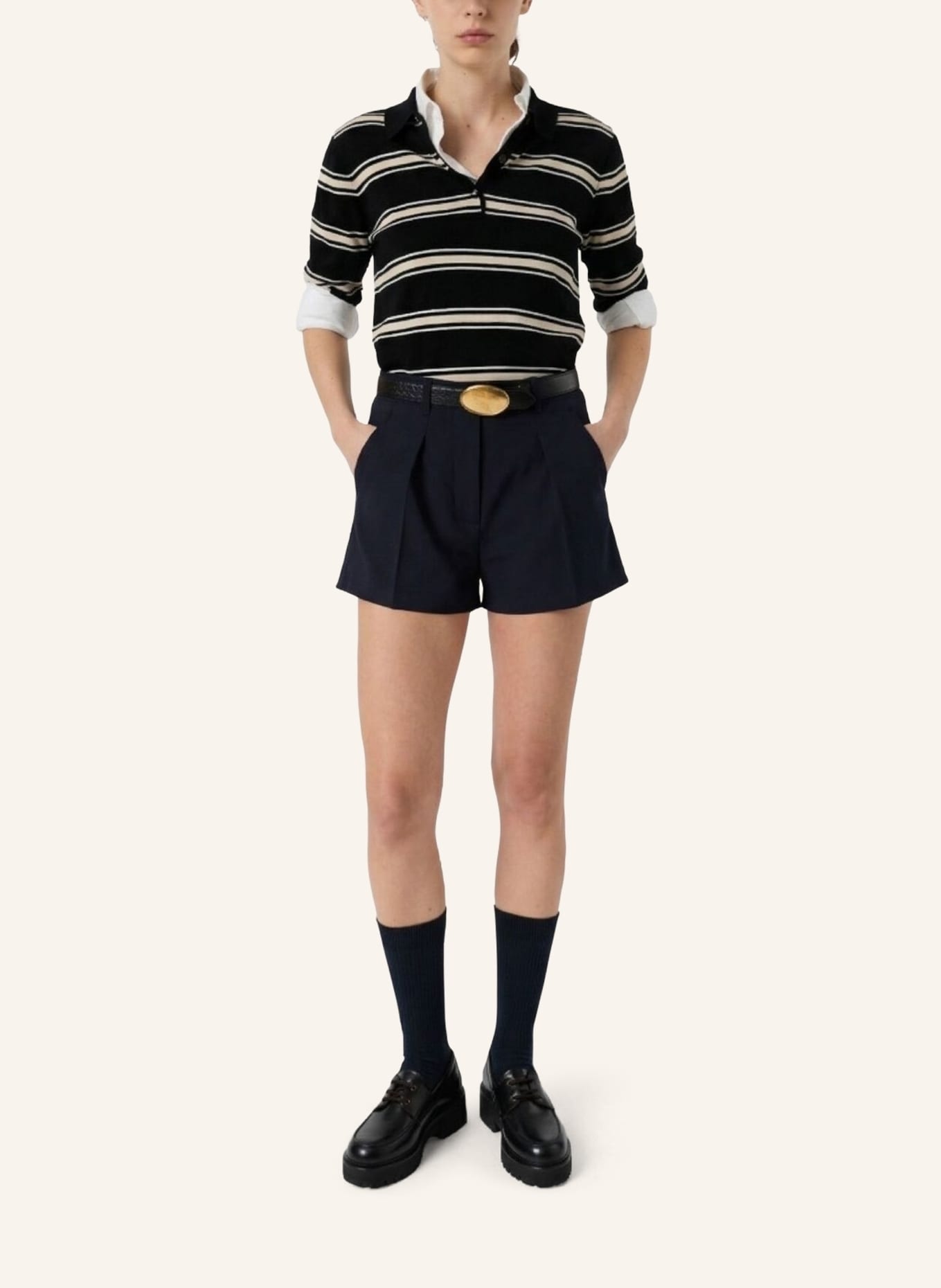 GERARD DAREL Shorts ARLETTE: DUNKELBLAU