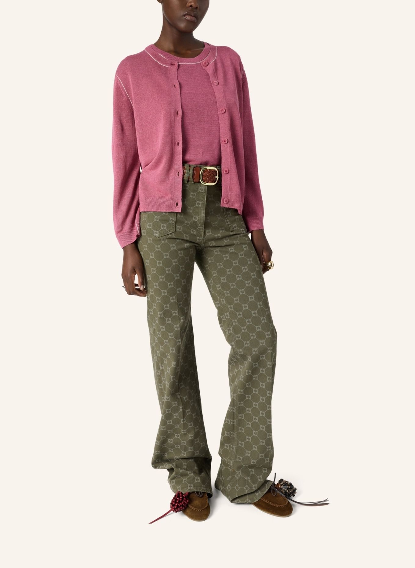 GERARD DAREL Strickjacke LORYS: ROSÉ