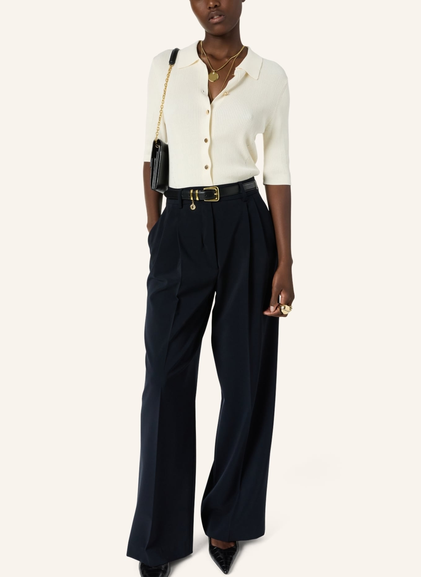 GERARD DAREL Strickjacke LOUIZA: ECRU