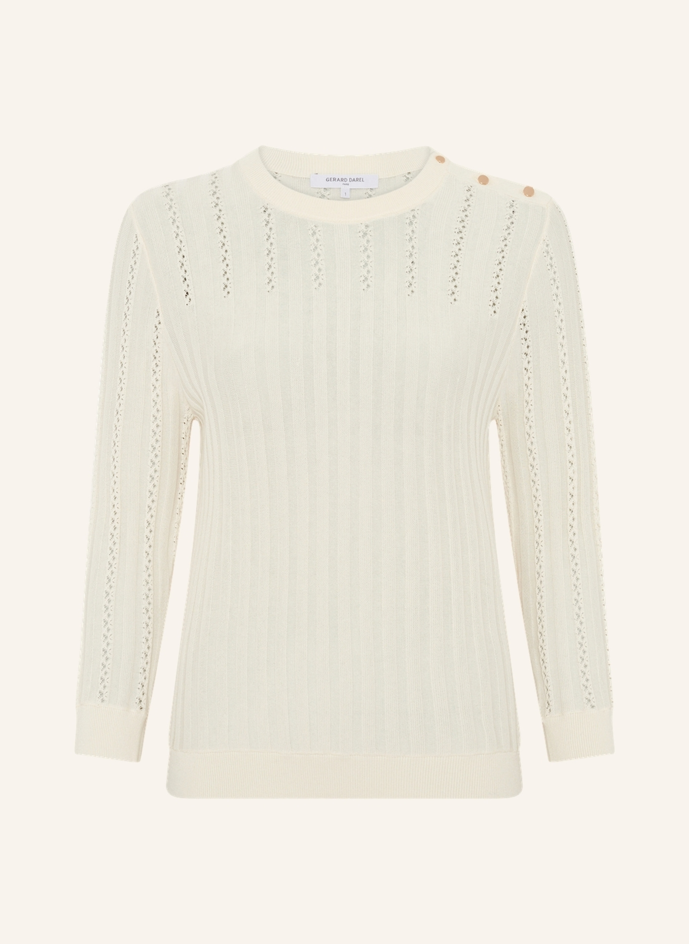 GERARD DAREL Pullover LHENA: ECRU