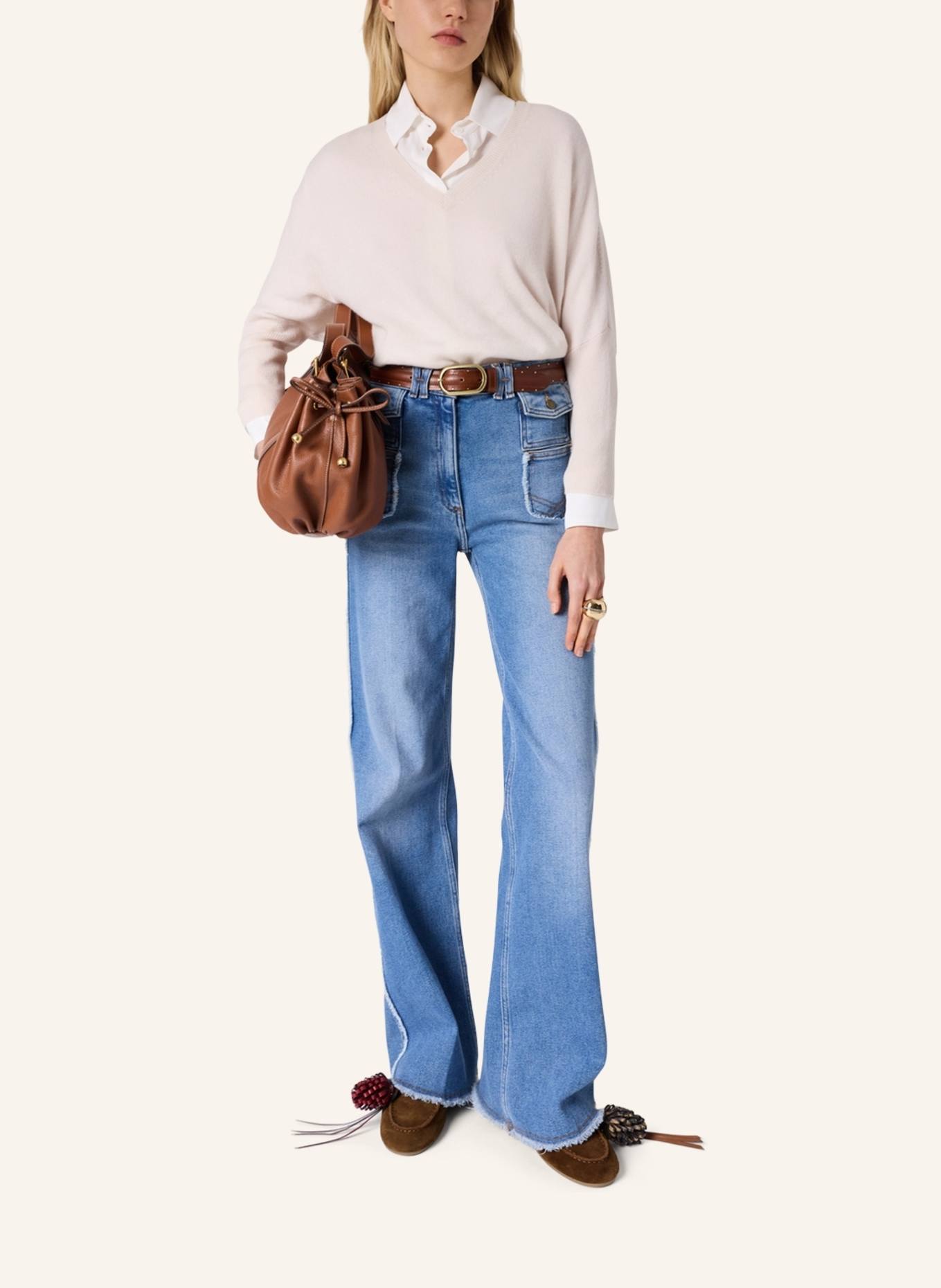 GERARD DAREL Pullover LENAE: ECRU