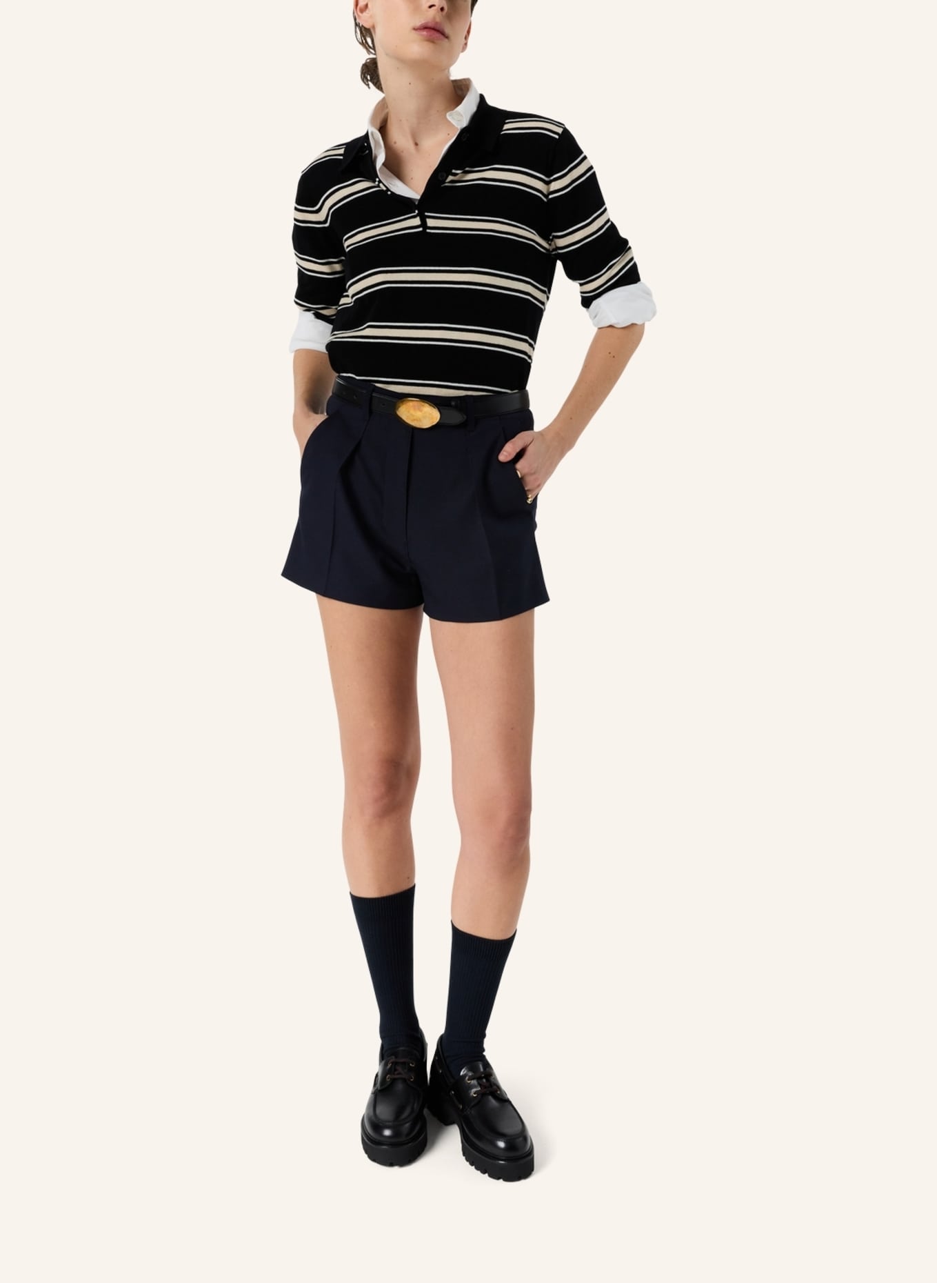 GERARD DAREL Shorts ARLETTE: DUNKELBLAU