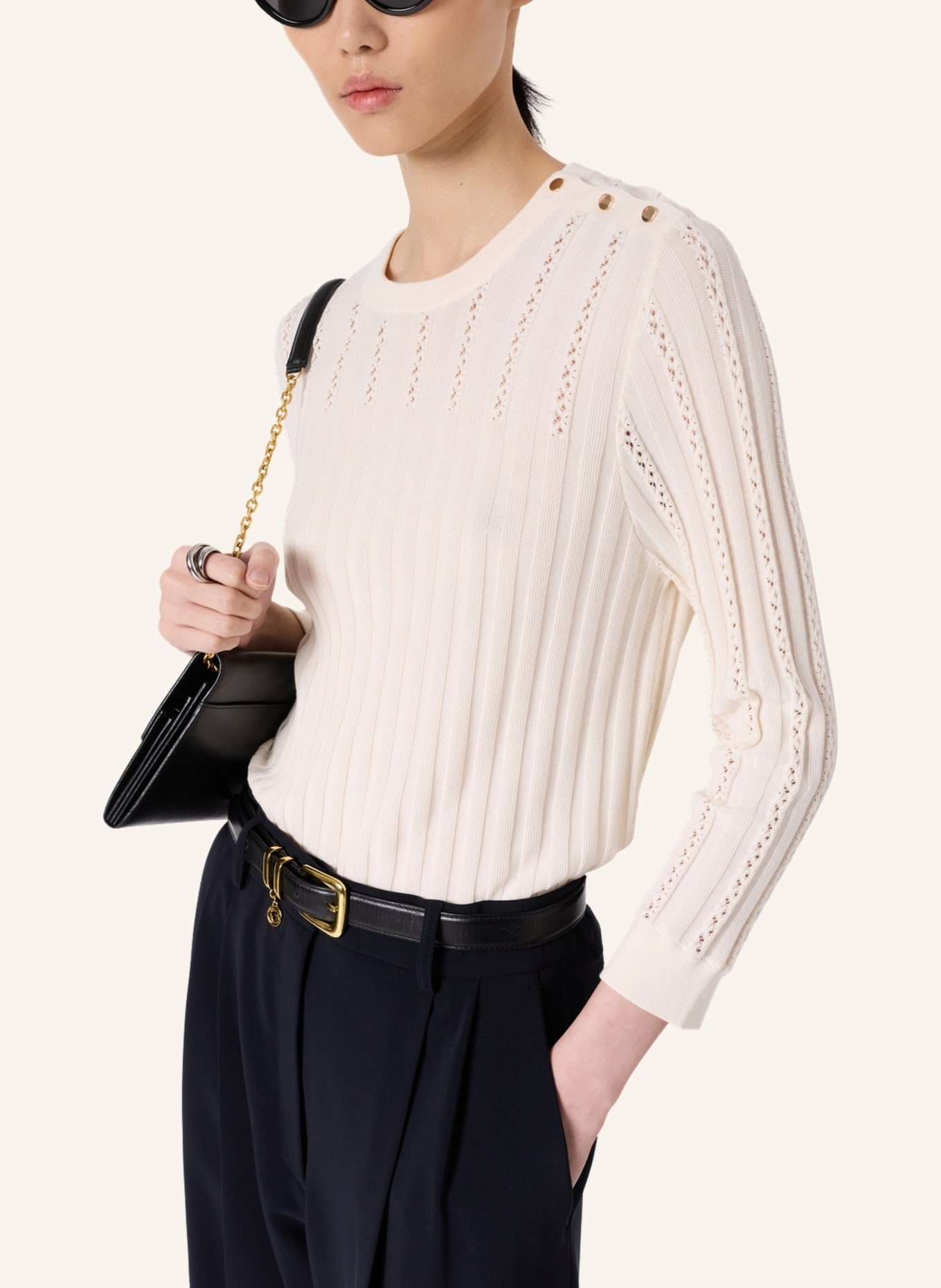 GERARD DAREL Pullover LHENA: ECRU