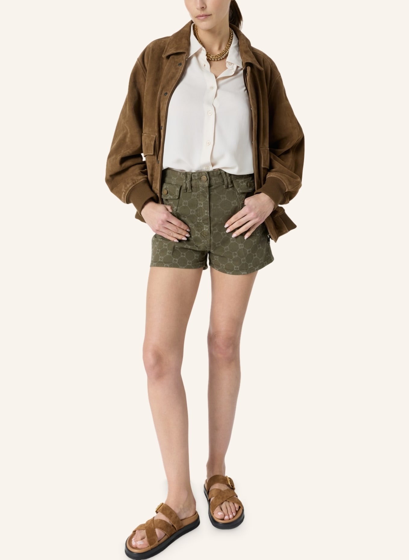 GERARD DAREL Shorts AUBRY: KHAKI