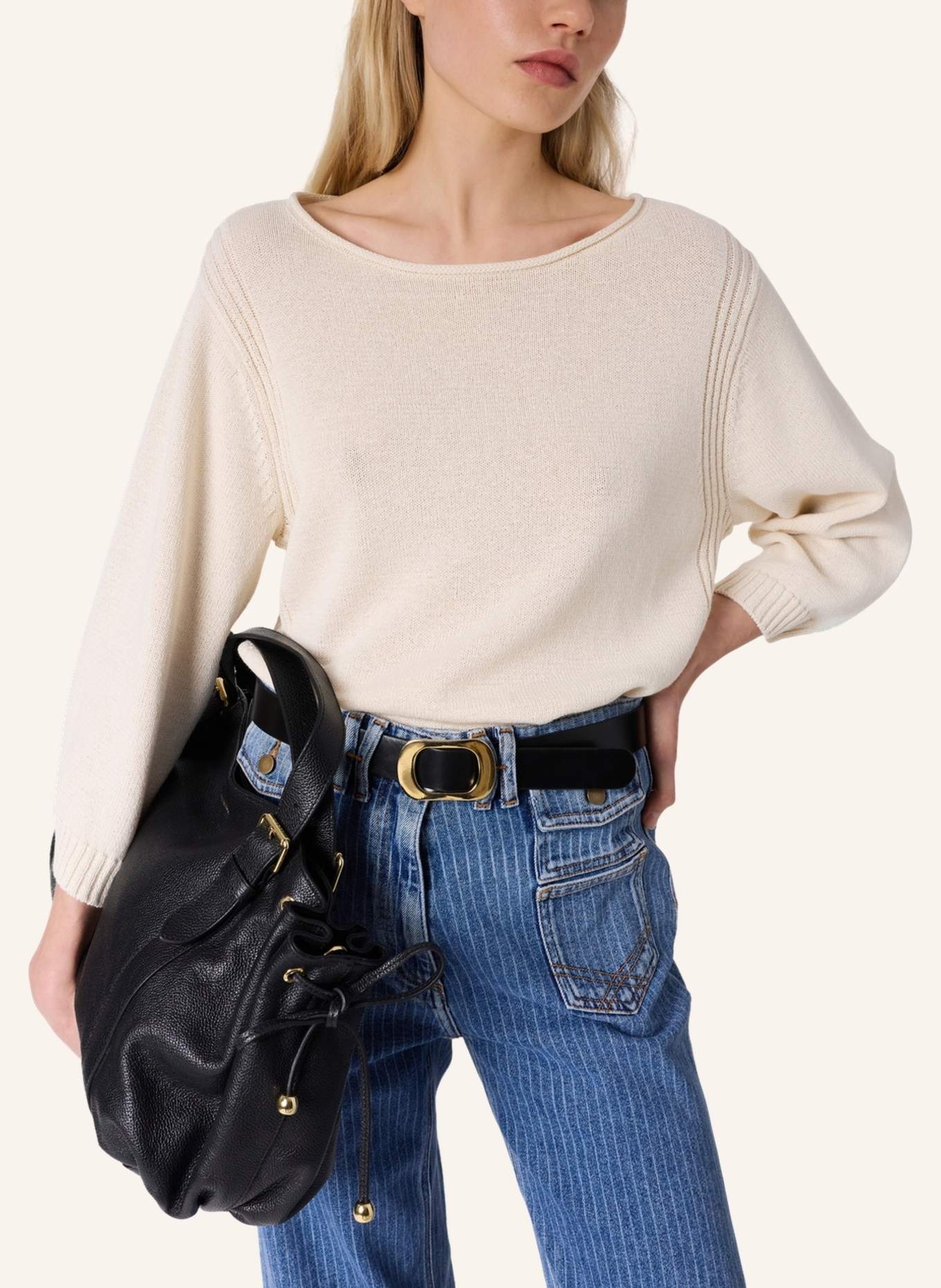 GERARD DAREL Pullover LIONA: ECRU