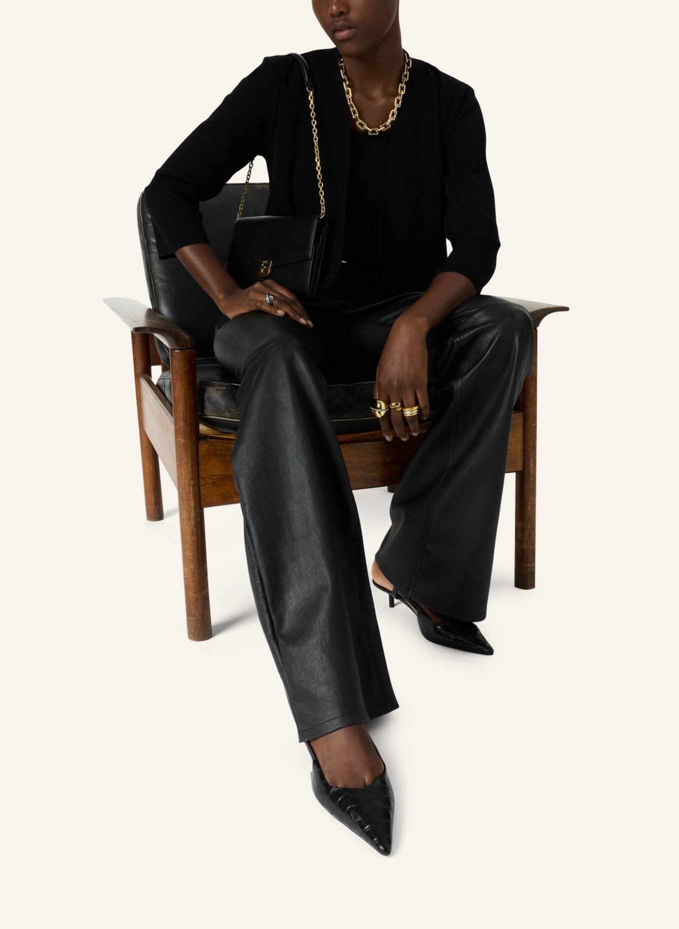 GERARD DAREL Strickjacke LYNAYA: SCHWARZ