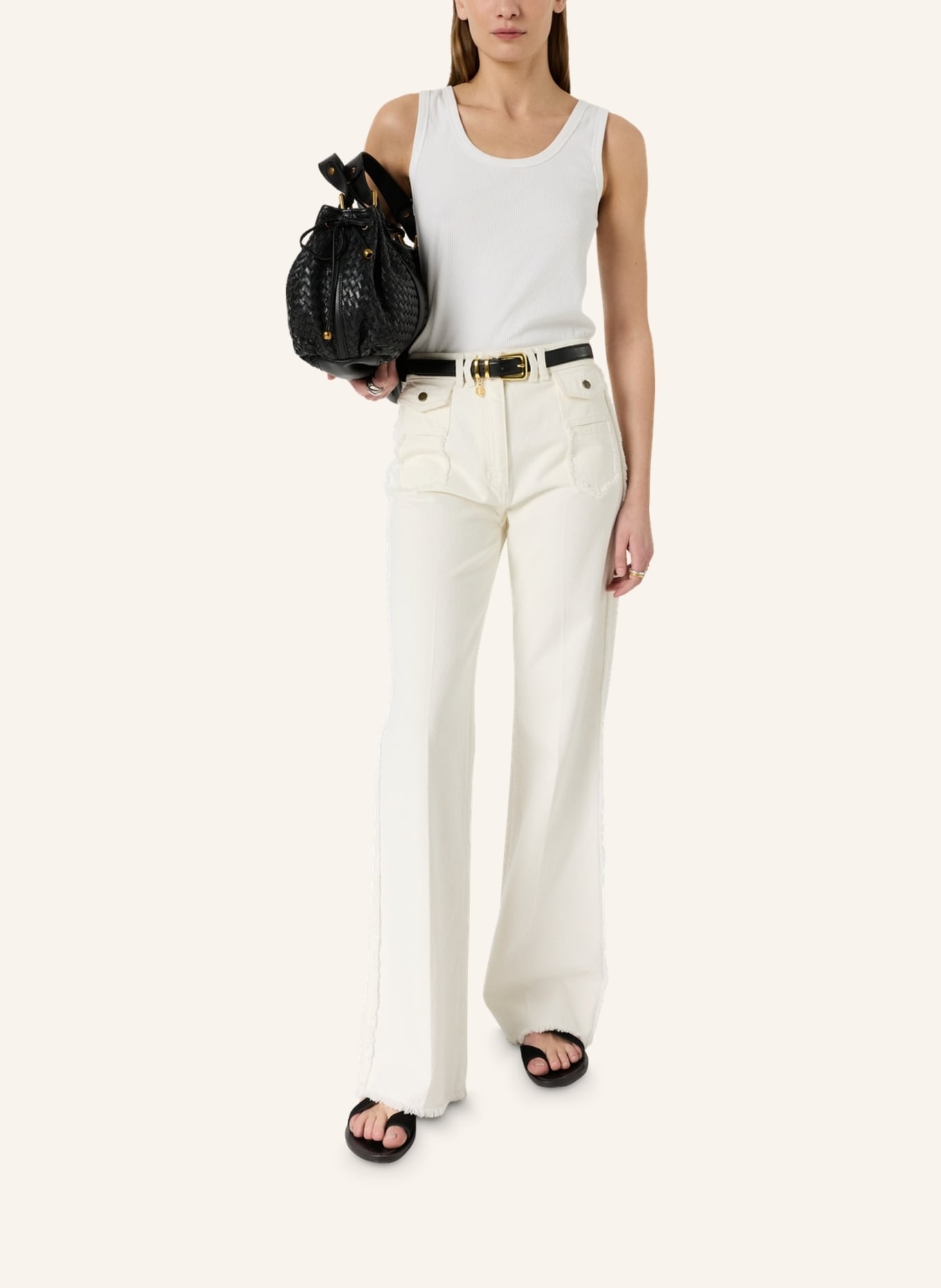 GERARD DAREL Jeans ANNA: ECRU