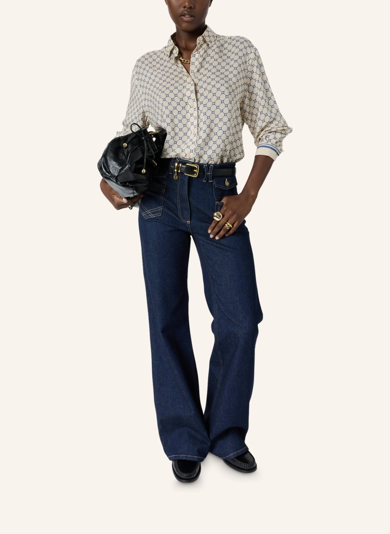 GERARD DAREL Bluse CLARIANE: BLAU