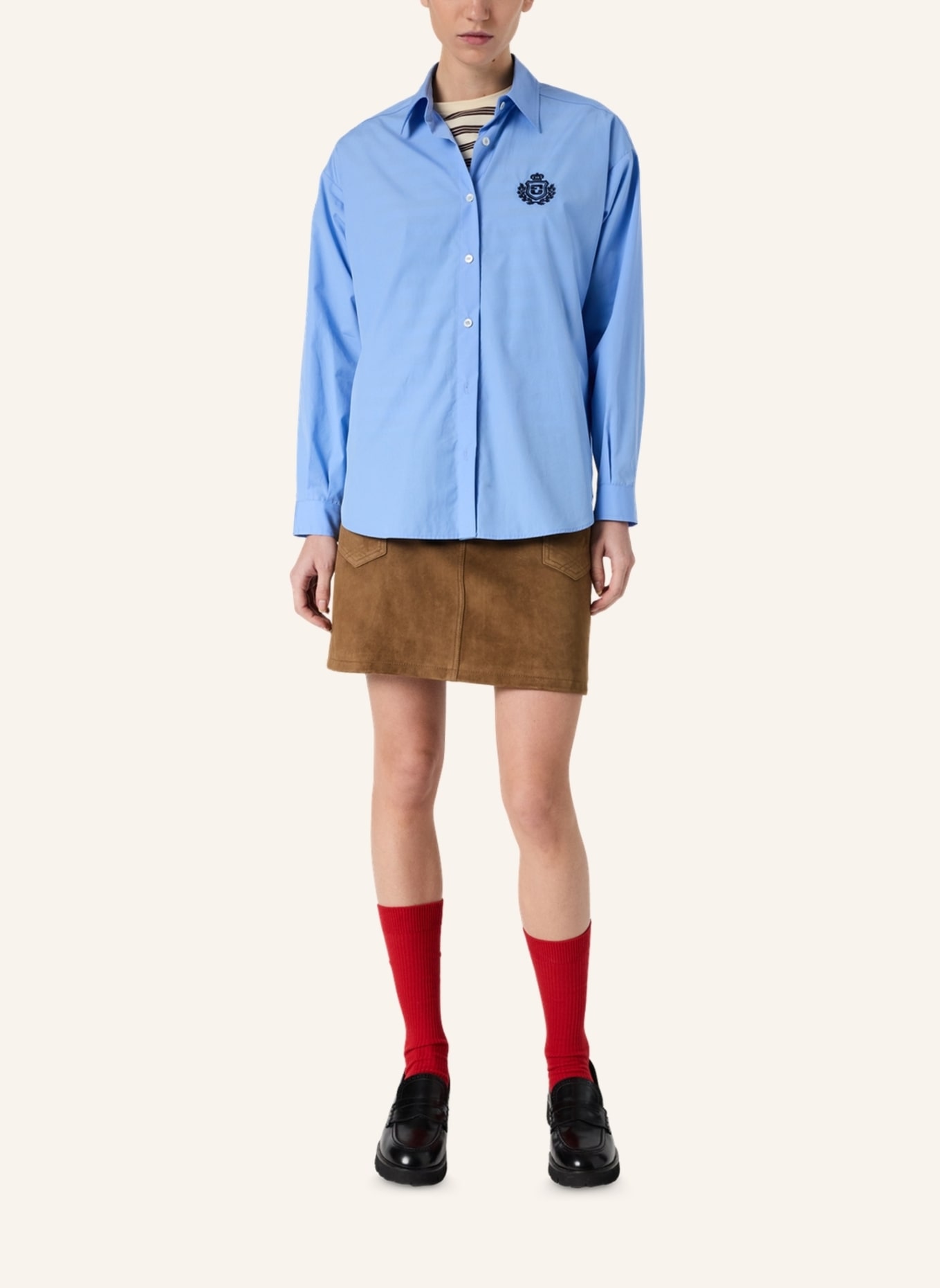 GERARD DAREL Bluse ALIX: BLAU