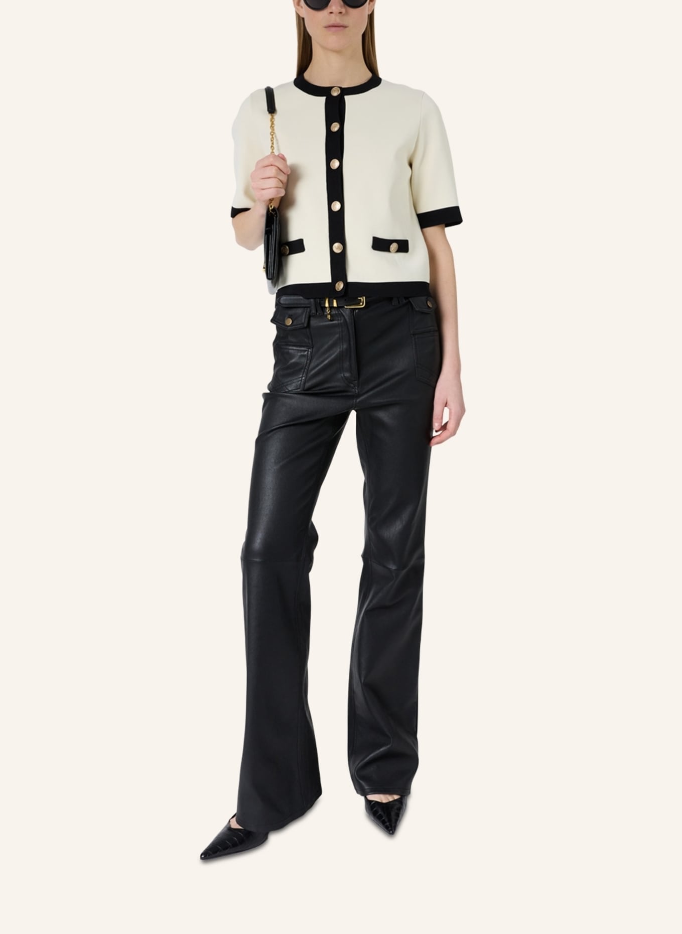 GERARD DAREL Strickjacke LAILA: ECRU