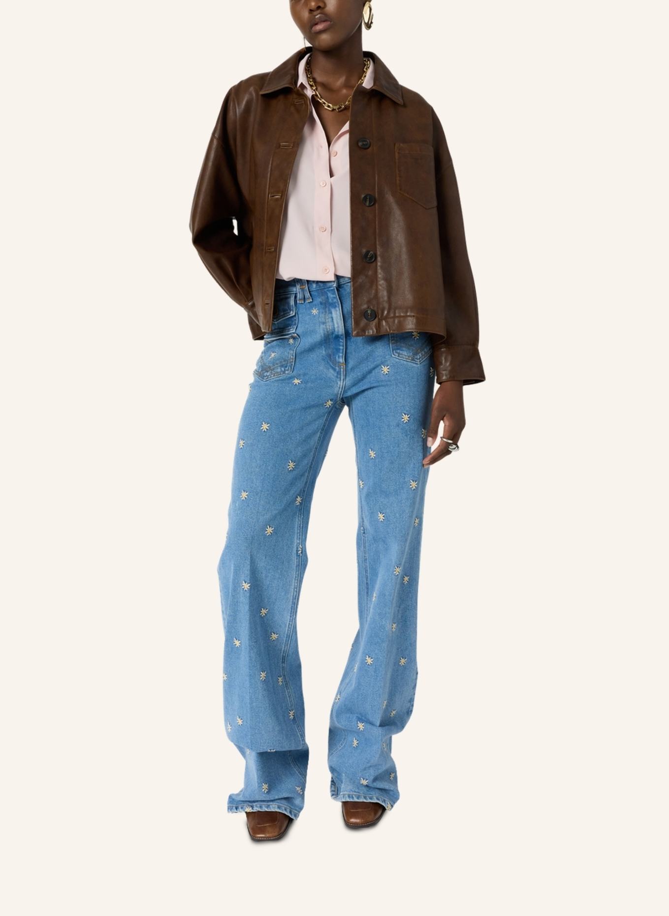 GERARD DAREL Jacke NICOLE: BRAUN