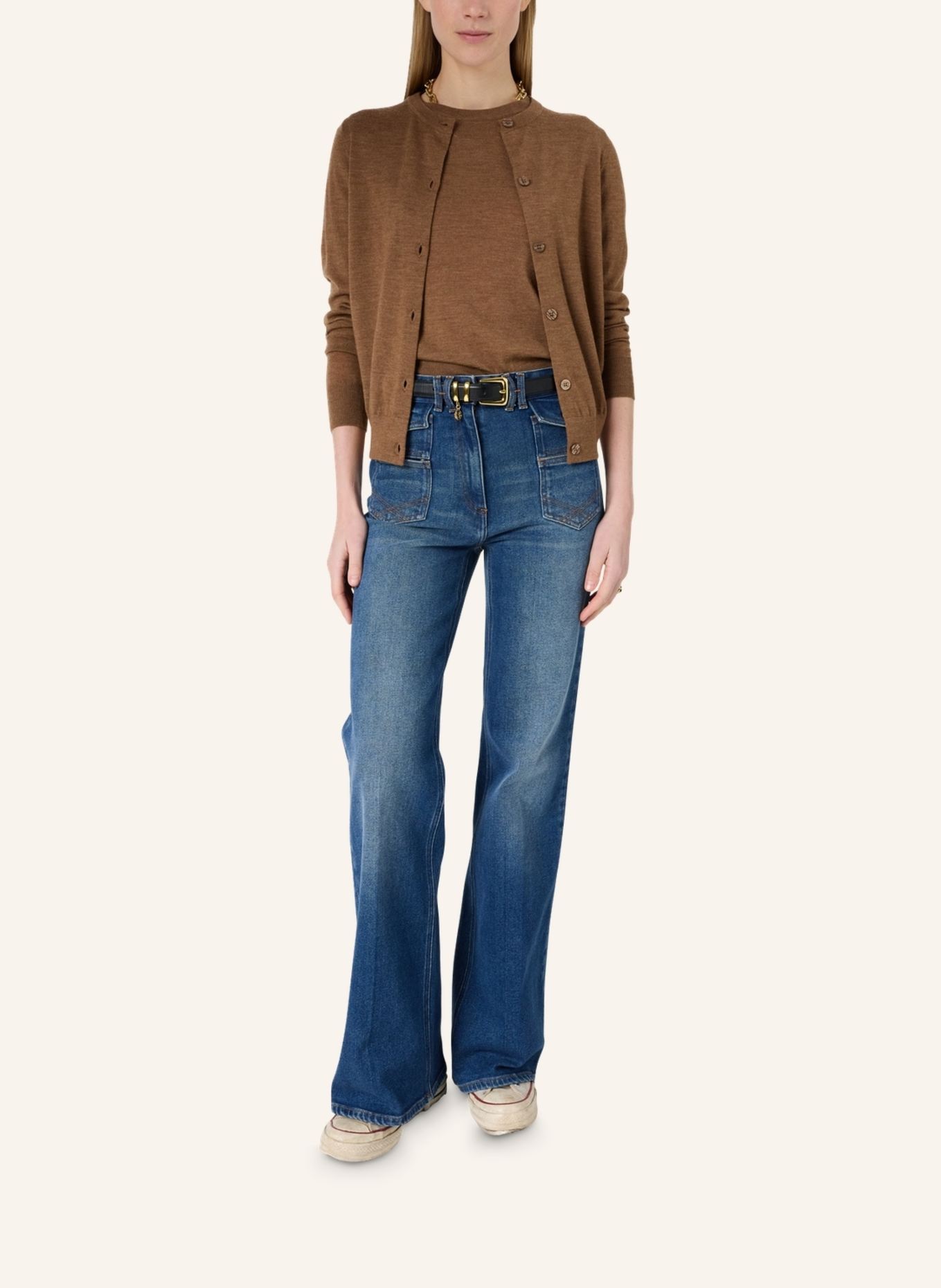 GERARD DAREL Strickjacke ESTELLE: CAMEL