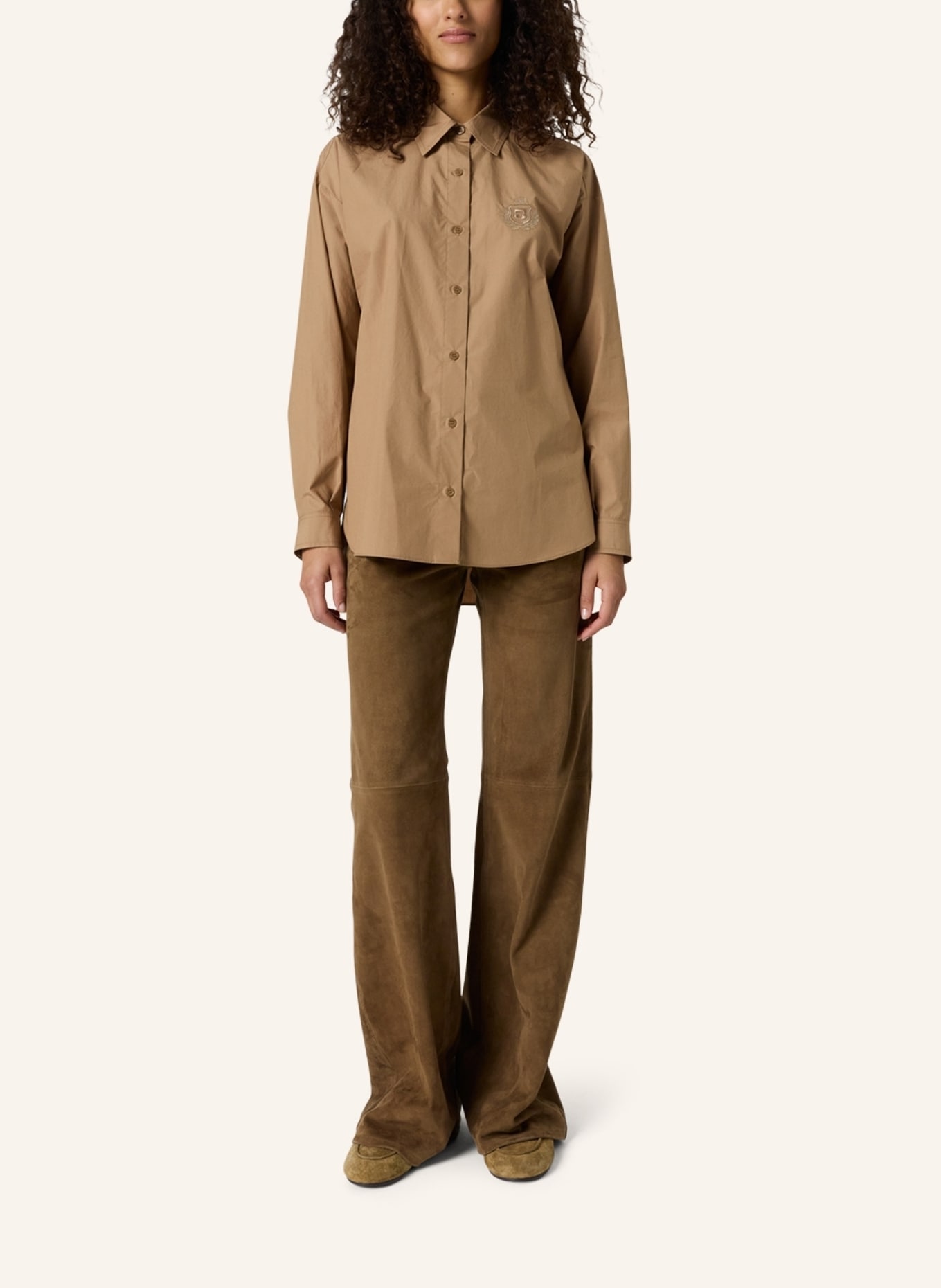 GERARD DAREL Bluse CHRINA: BRAUN